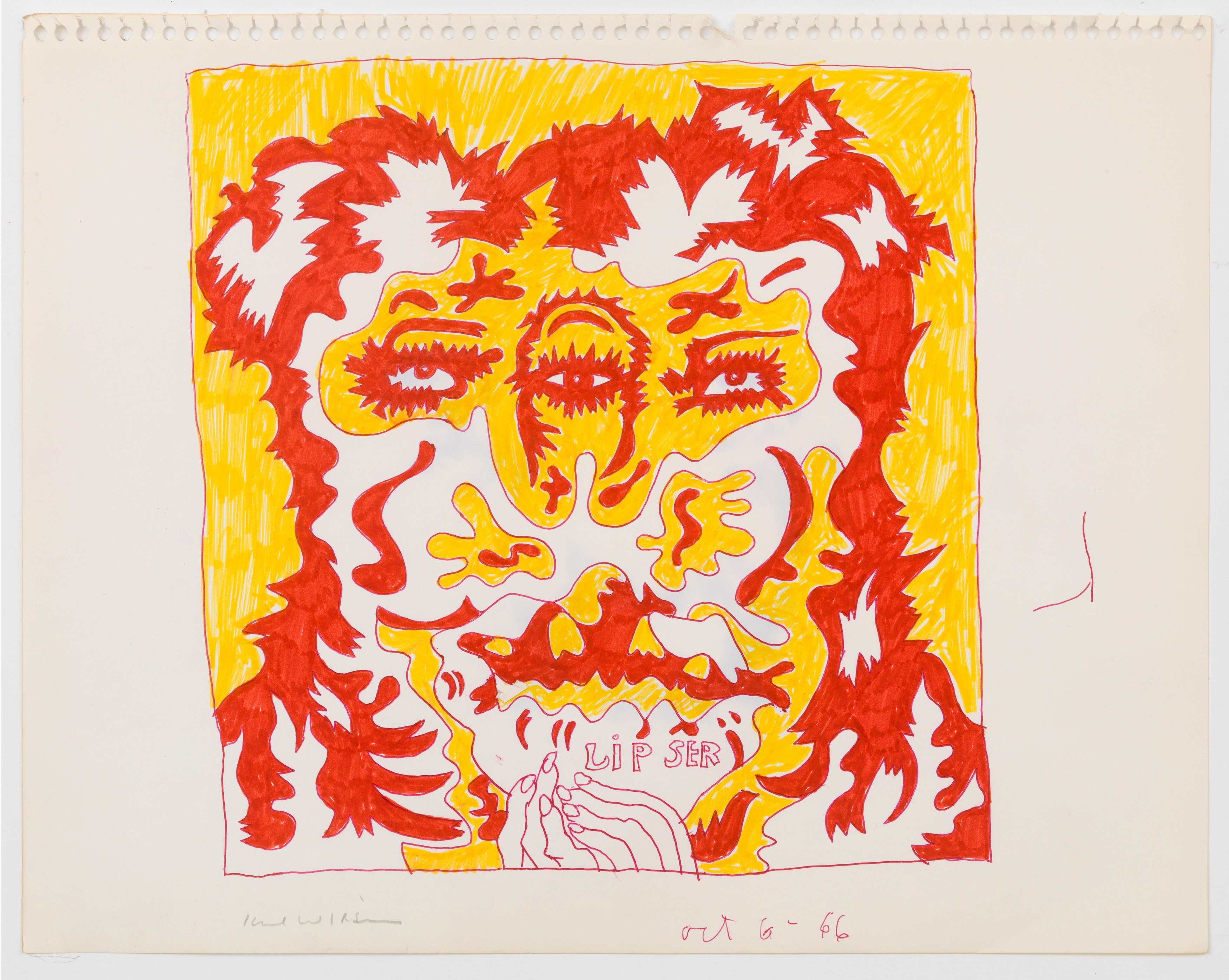 Karl Wirsum, Unmixedly at Ease: 50 Years of Drawing at Derek Eller Gallery, photo 20