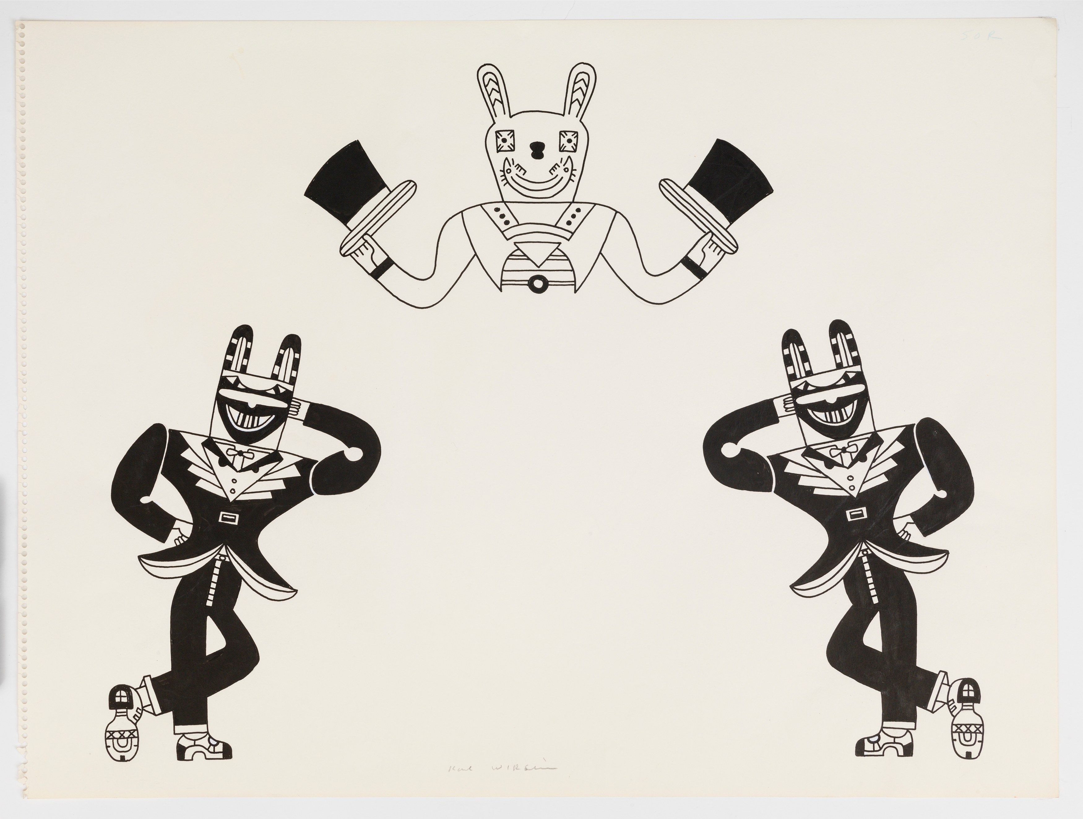 Karl Wirsum, Unmixedly at Ease: 50 Years of Drawing at Derek Eller Gallery, photo 22