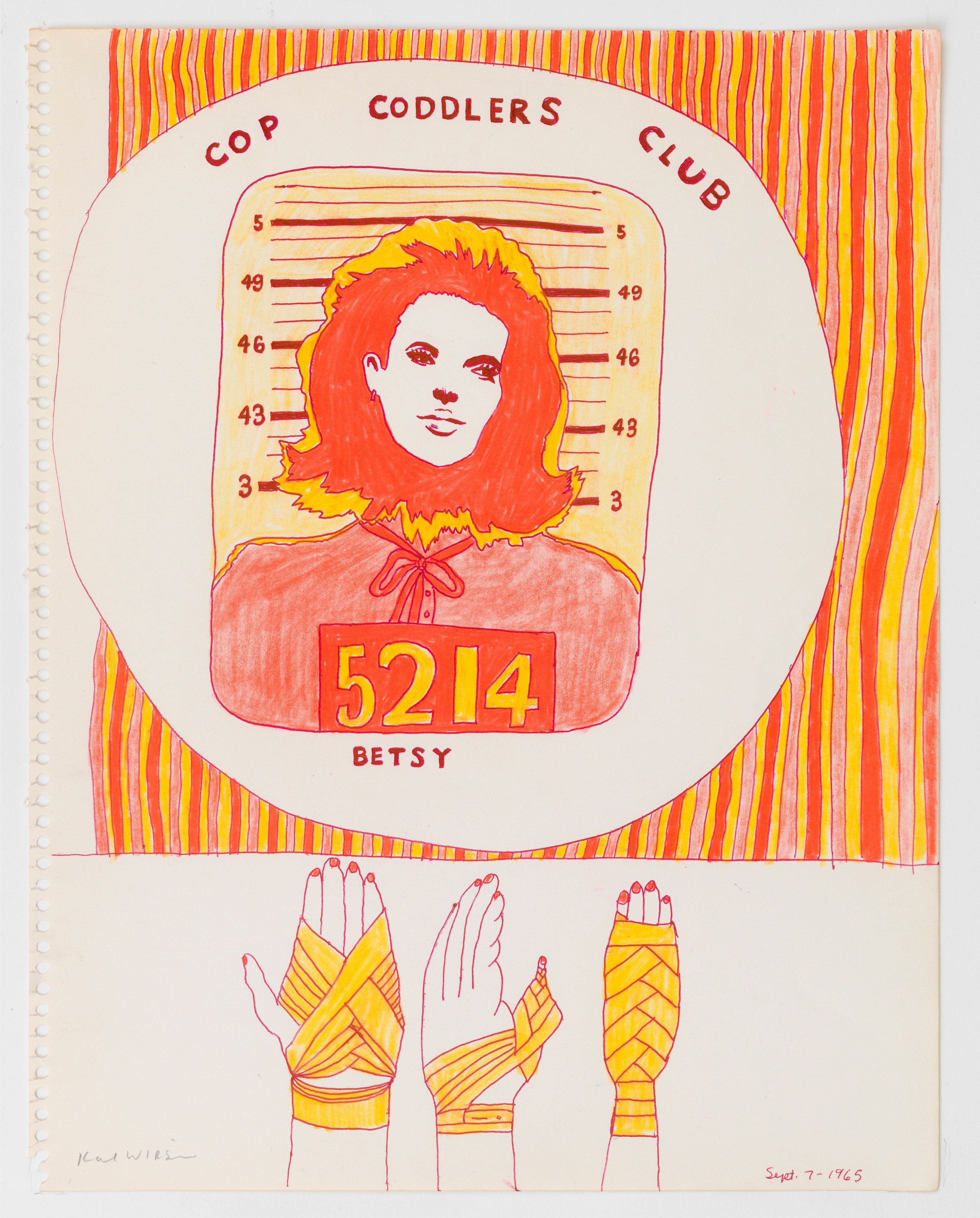 Karl Wirsum, Unmixedly at Ease: 50 Years of Drawing at Derek Eller Gallery, photo 23