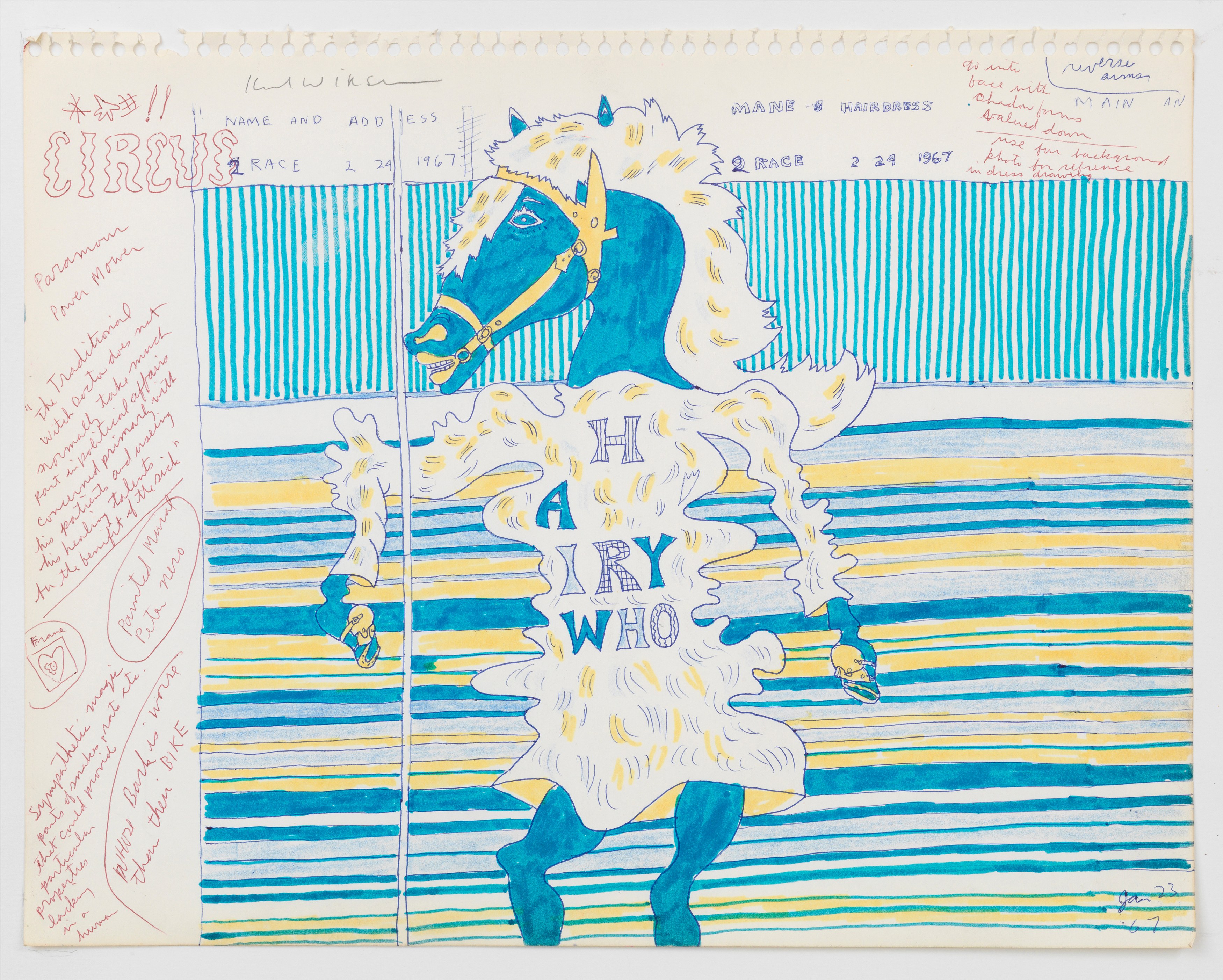 Karl Wirsum, Unmixedly at Ease: 50 Years of Drawing at Derek Eller Gallery, photo 25