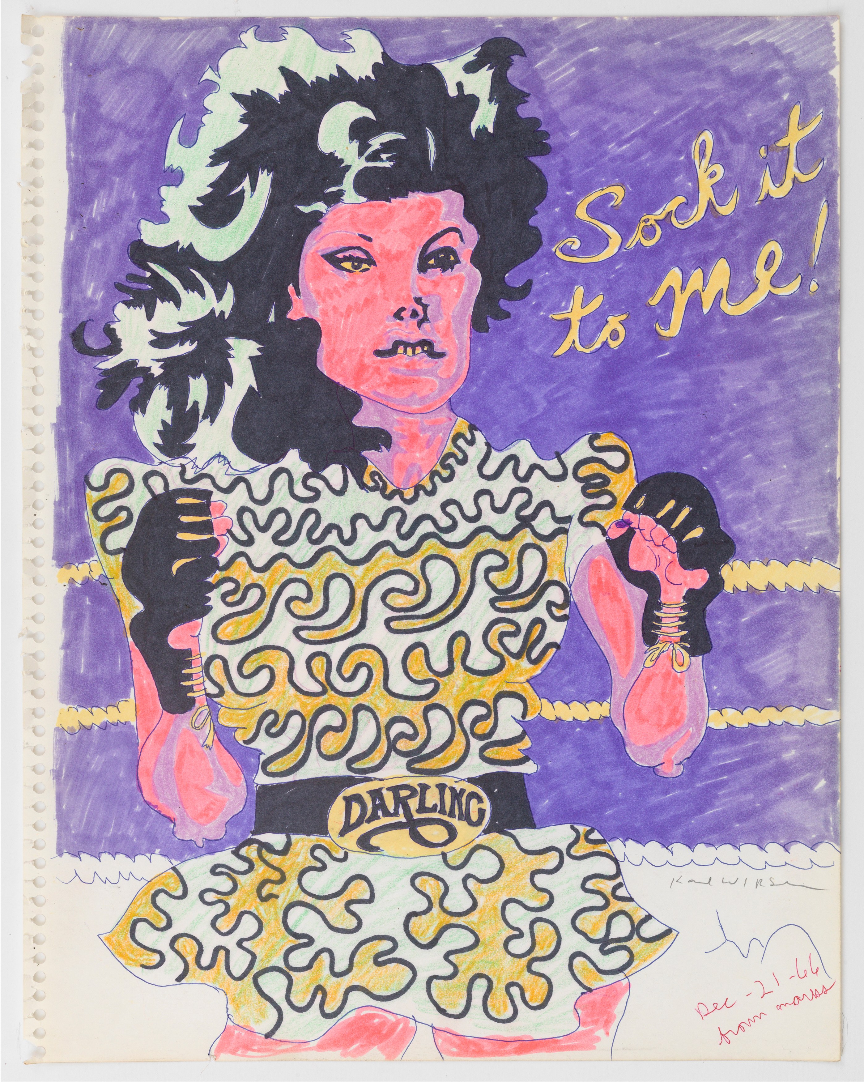 Karl Wirsum, Unmixedly at Ease: 50 Years of Drawing at Derek Eller Gallery, photo 27