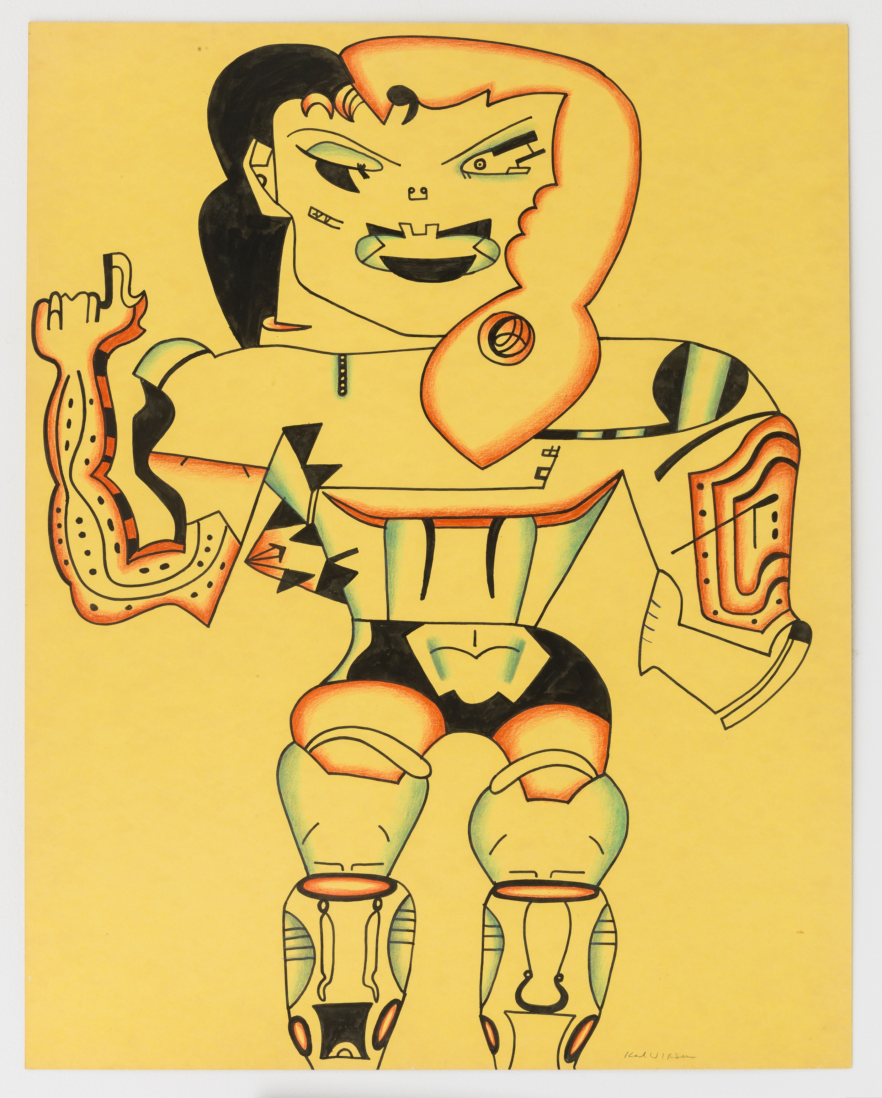 Karl Wirsum, Unmixedly at Ease: 50 Years of Drawing at Derek Eller Gallery, photo 33