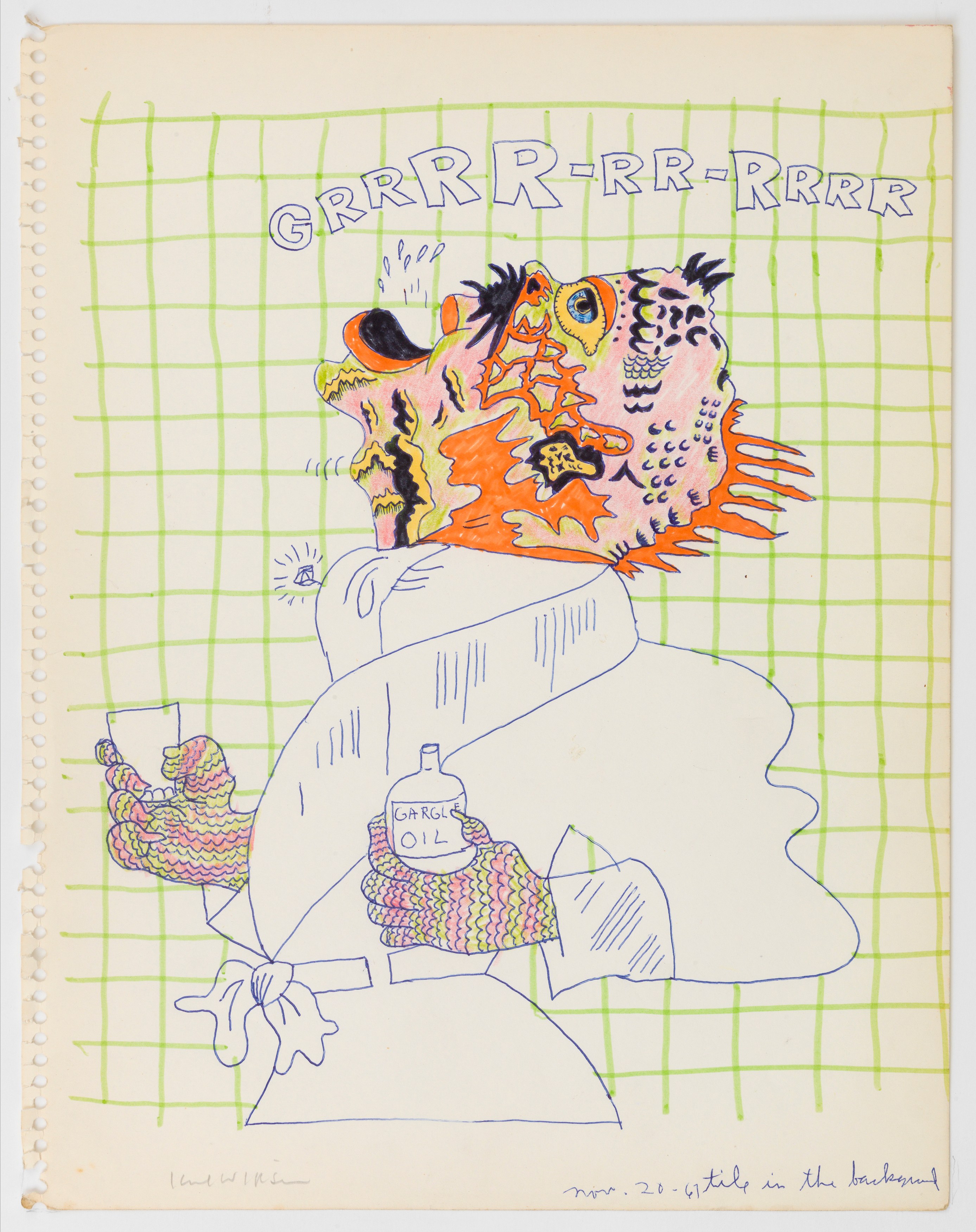 Karl Wirsum, Unmixedly at Ease: 50 Years of Drawing at Derek Eller Gallery, photo 37