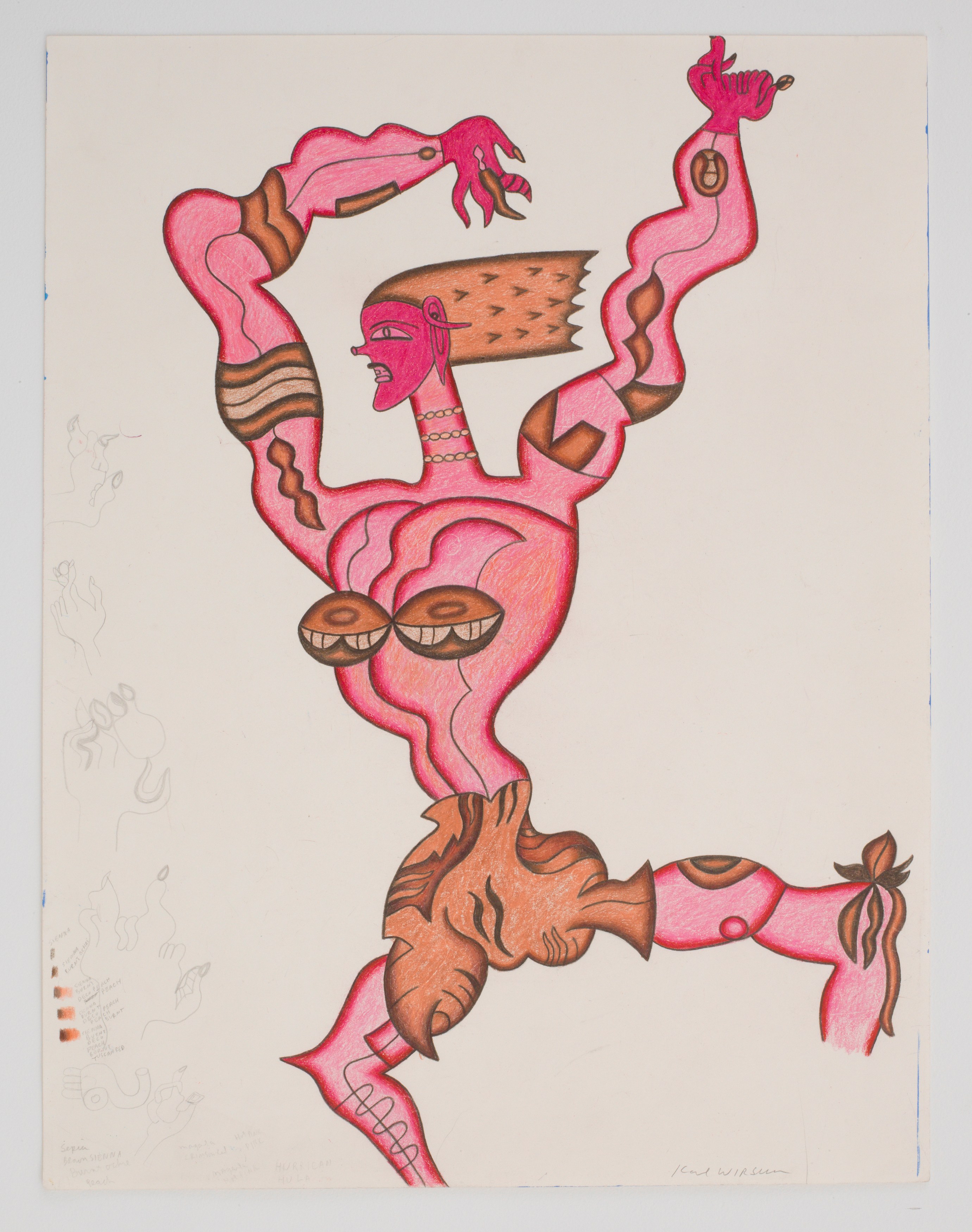Karl Wirsum, Unmixedly at Ease: 50 Years of Drawing at Derek Eller Gallery, photo 39