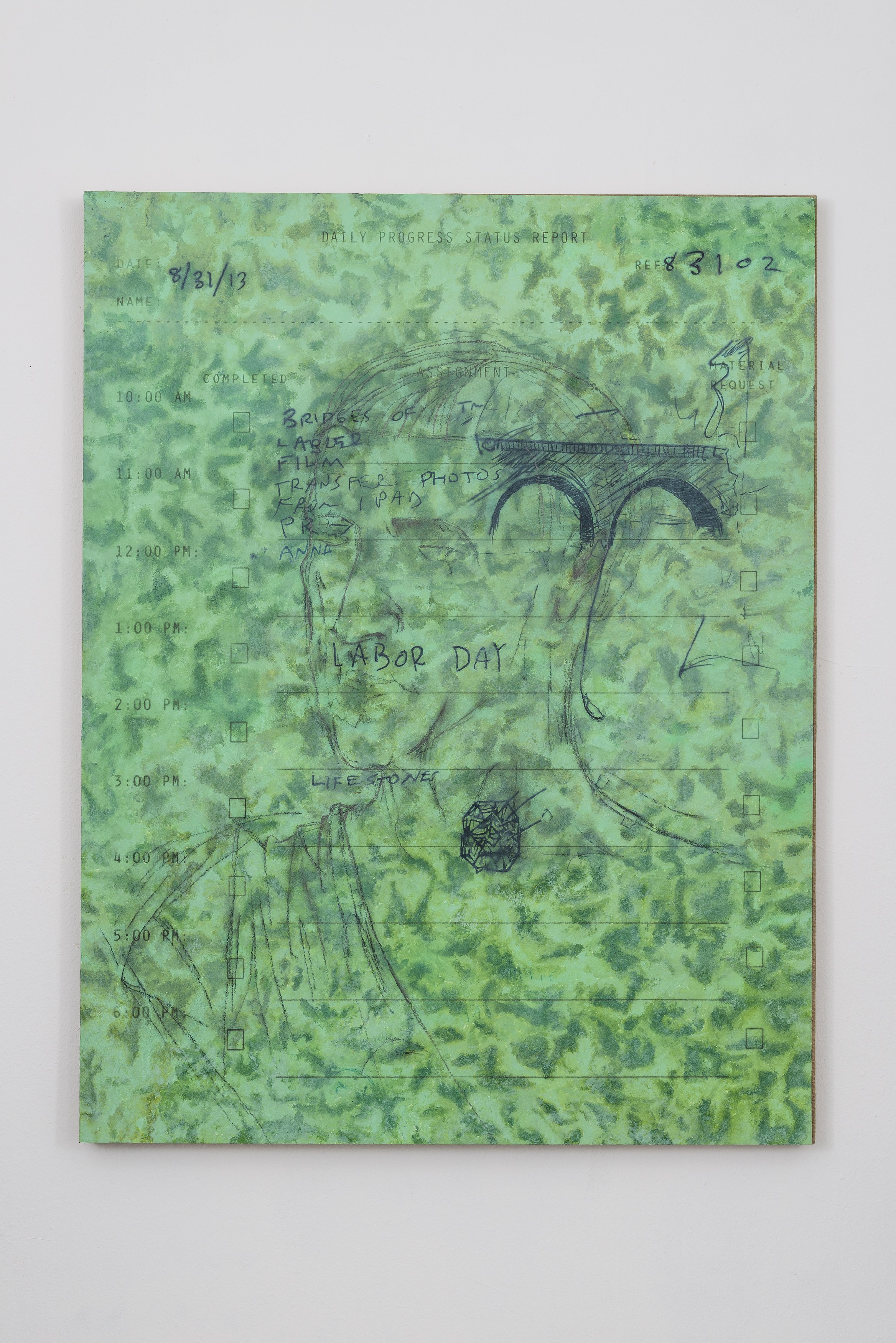 Eric Wesley, Daily Progress Status Reports at Bortolami, photo 9
