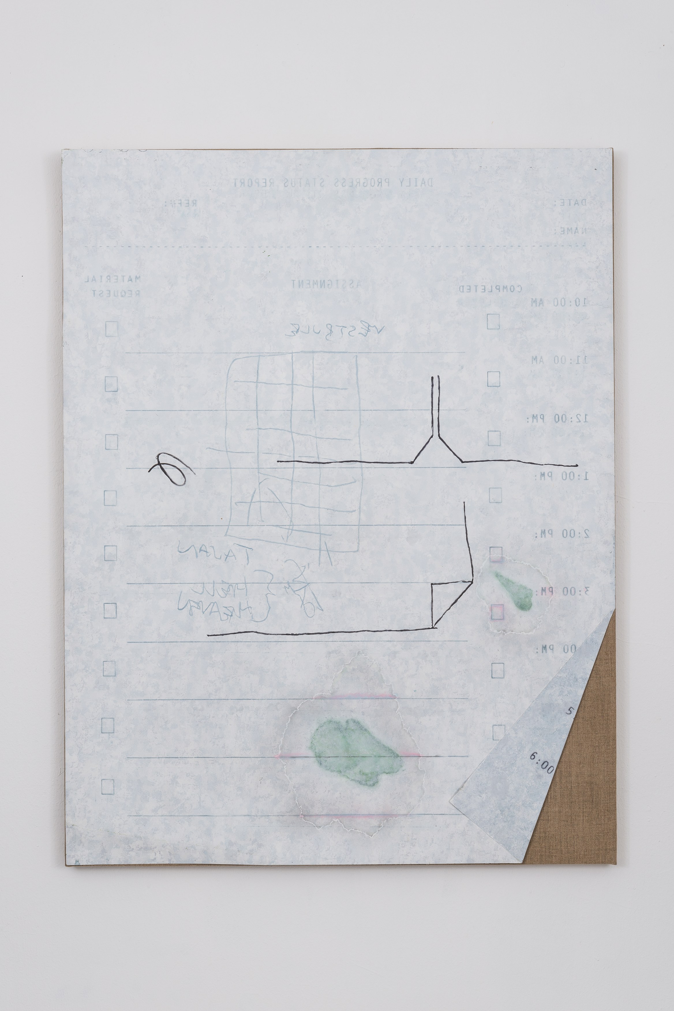 Eric Wesley, Daily Progress Status Reports at Bortolami, photo 11