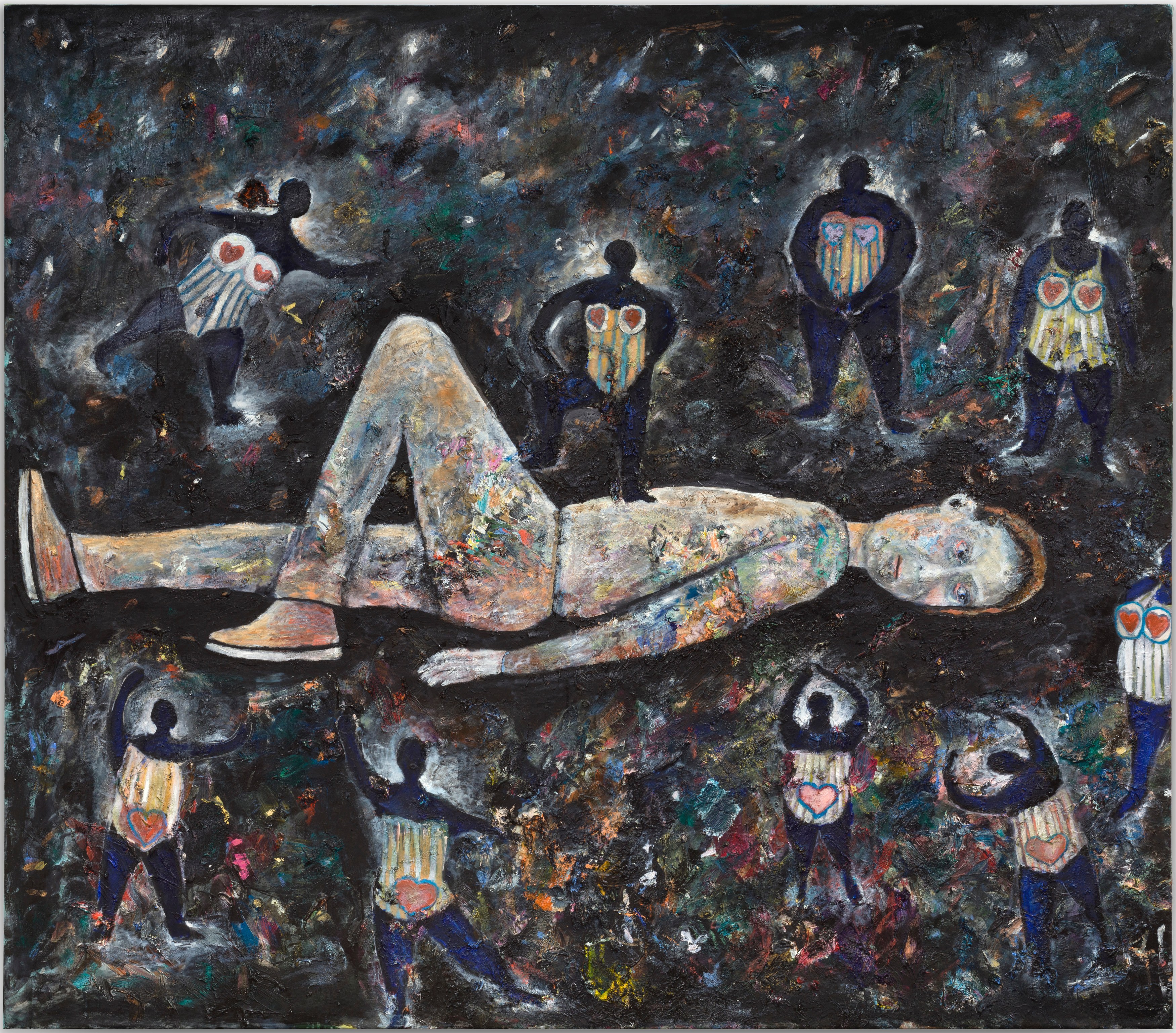 Ellen Gronemeyer, Midnight magic wild summer at greengrassi & Corvi-Mora, London, photo 2