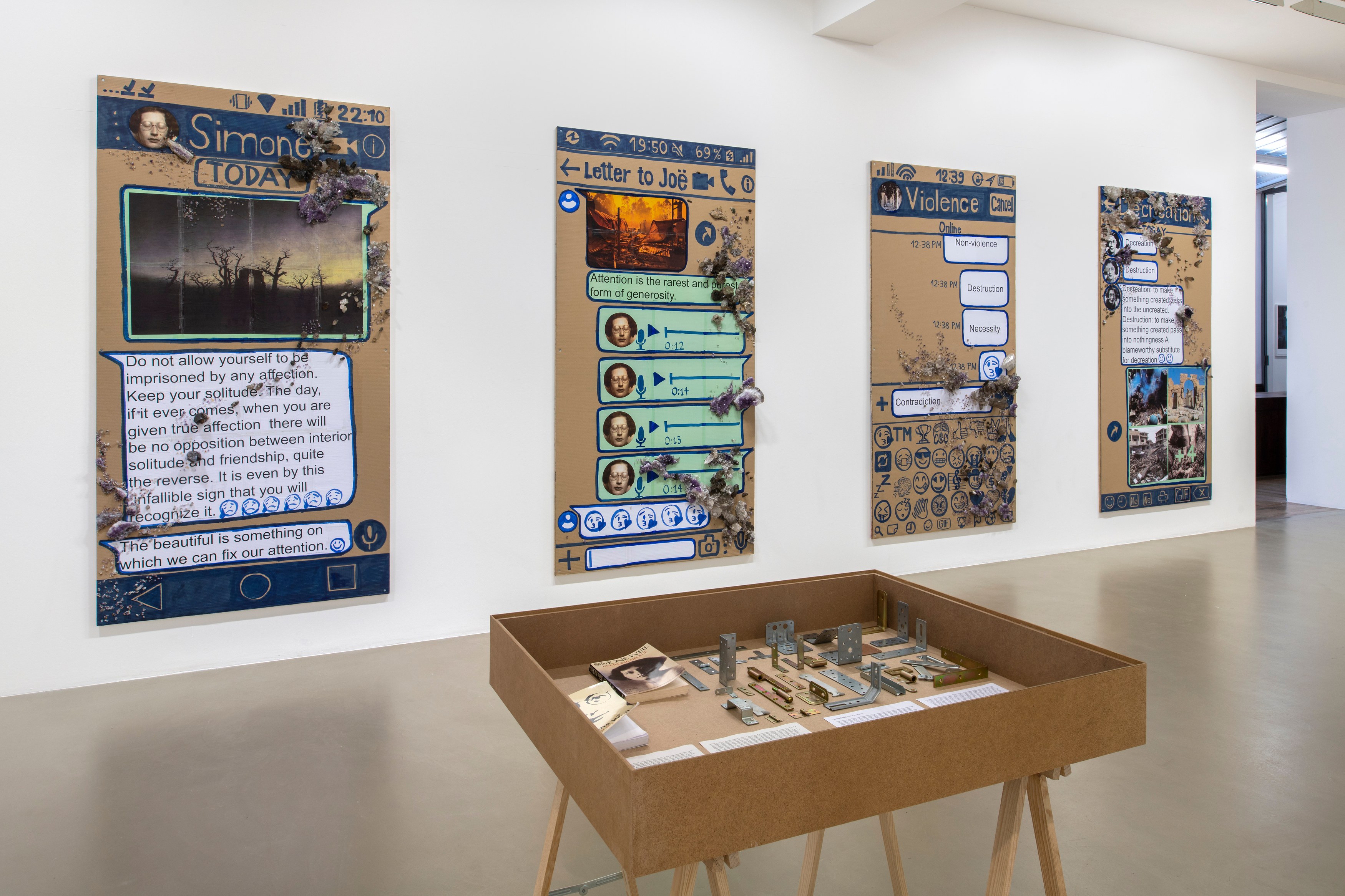 Thomas Hirschhorn, Eternal Ruins at Galerie Chantal Crousel, photo 5