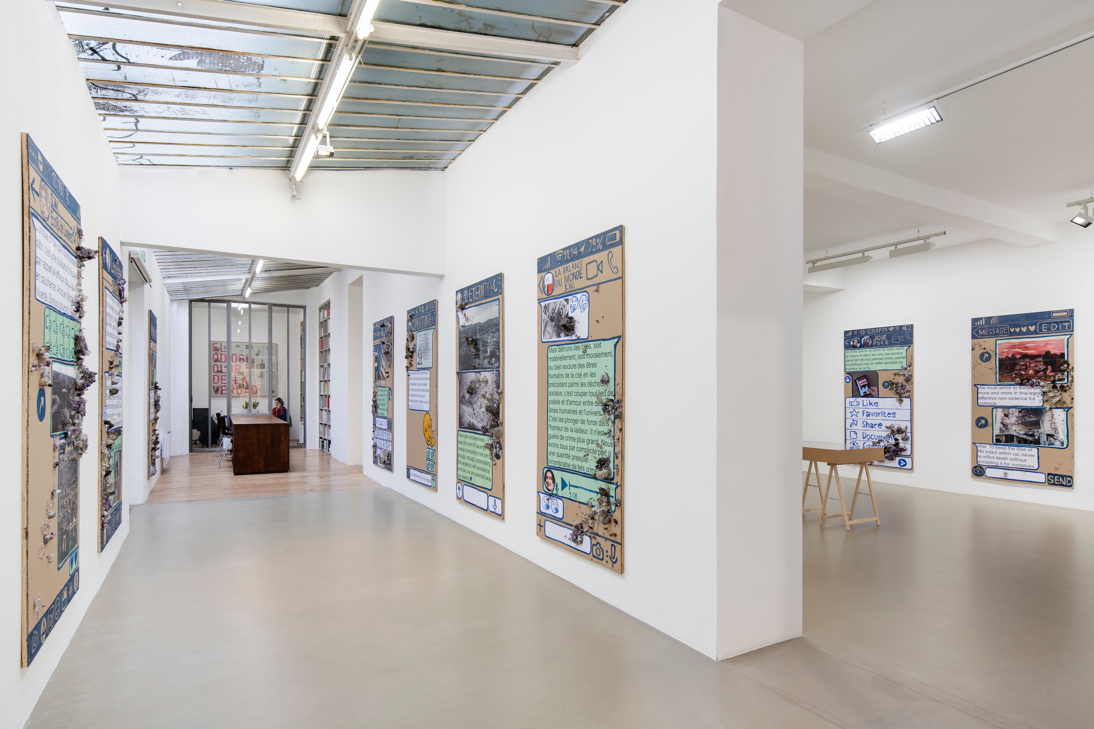 Thomas Hirschhorn, Eternal Ruins at Galerie Chantal Crousel, photo 9