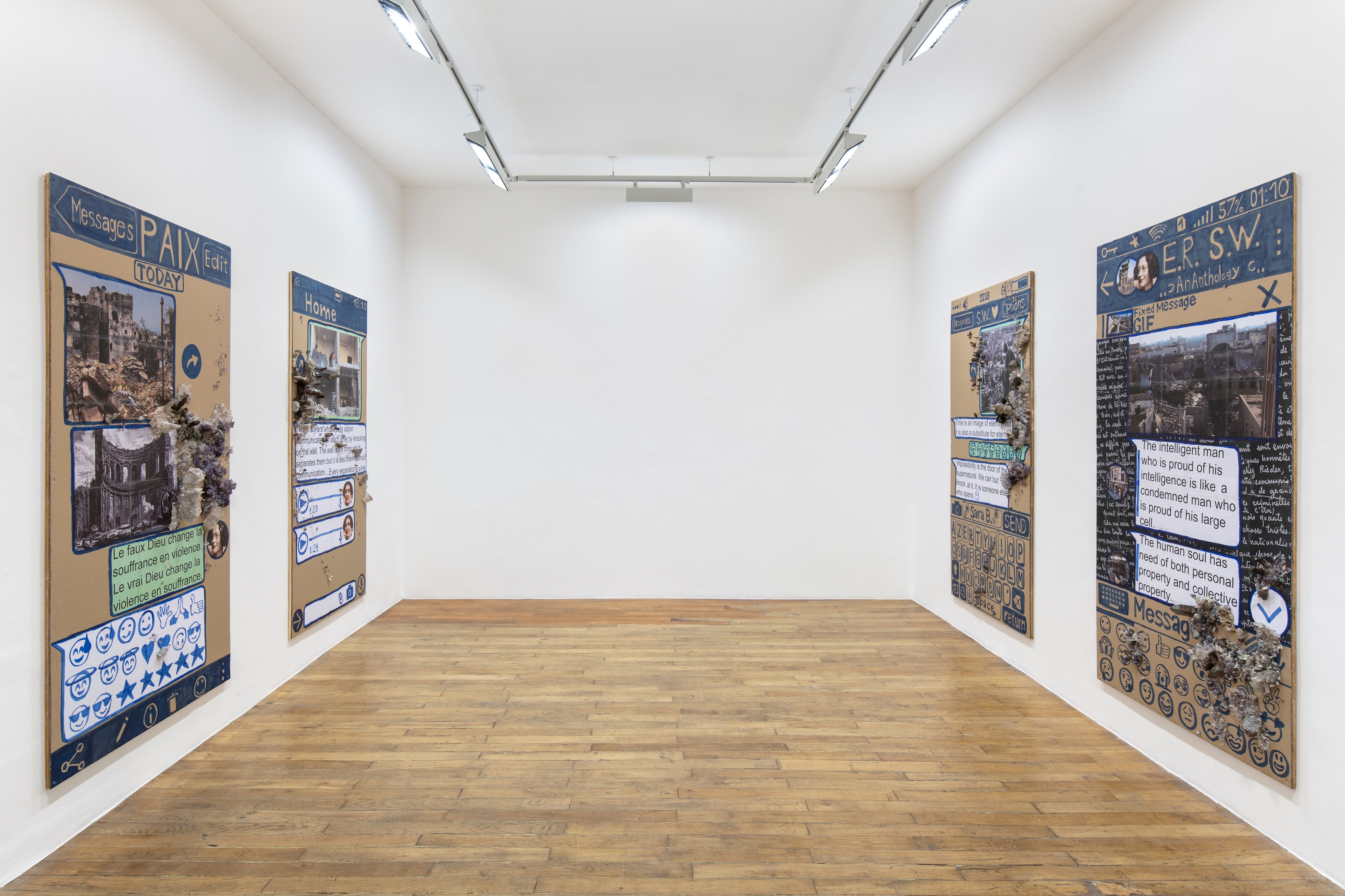 Thomas Hirschhorn, Eternal Ruins at Galerie Chantal Crousel, photo 14