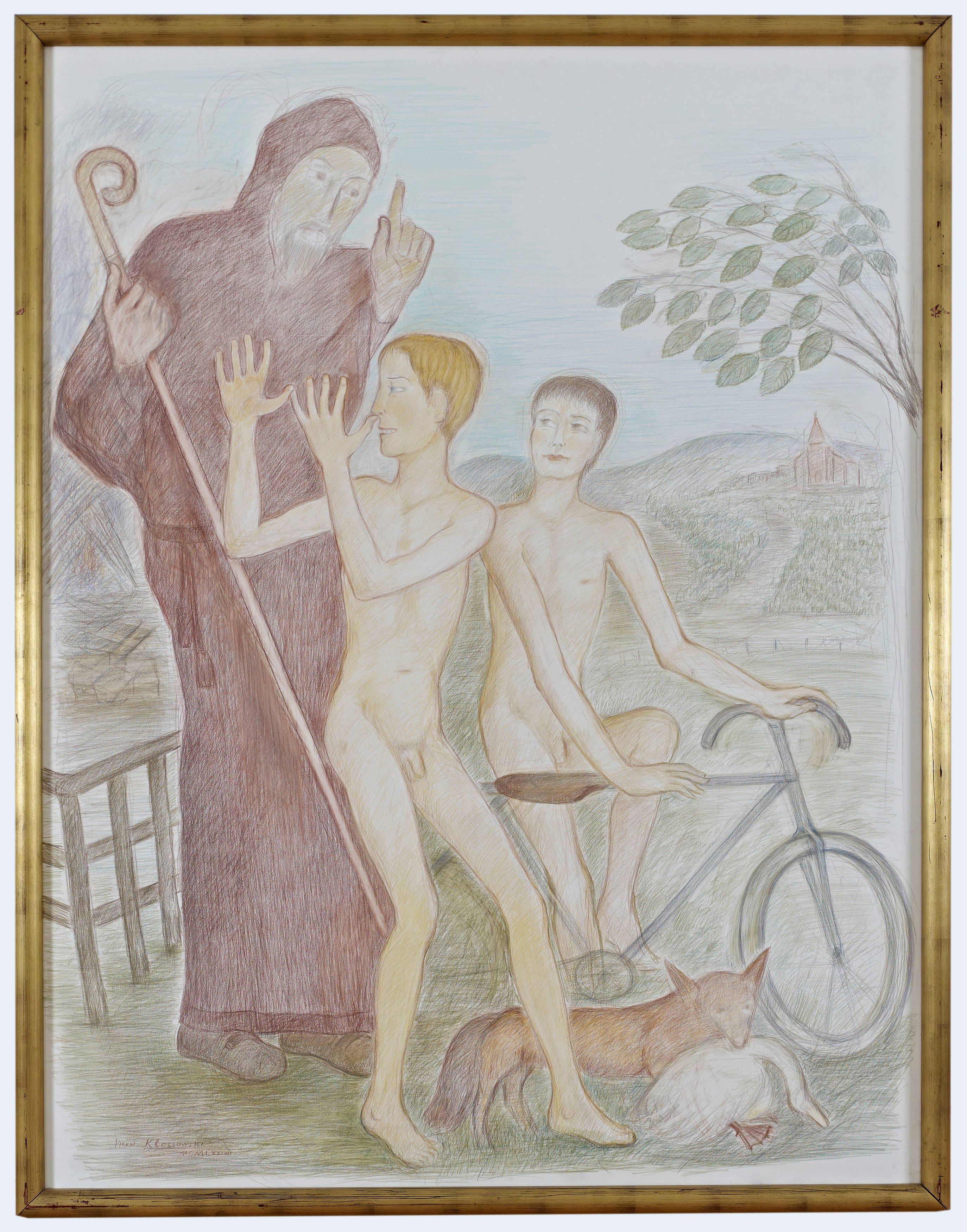 Pierre Klossowski, The Immortal Adolescent II at Isabella Bortolozzi, photo 27
