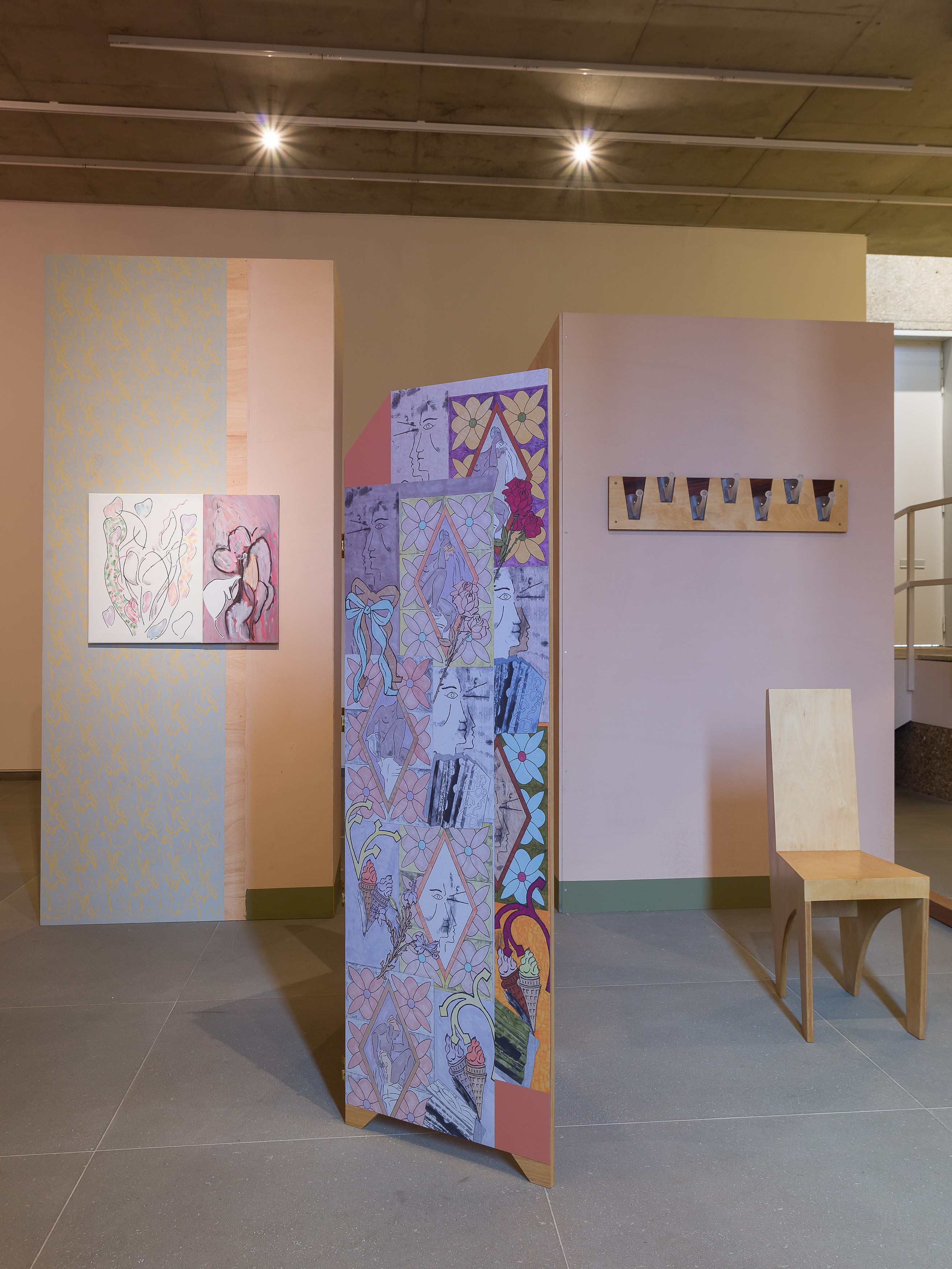 Marc Camille Chaimowicz, Paintings... at Cabinet, photo 6