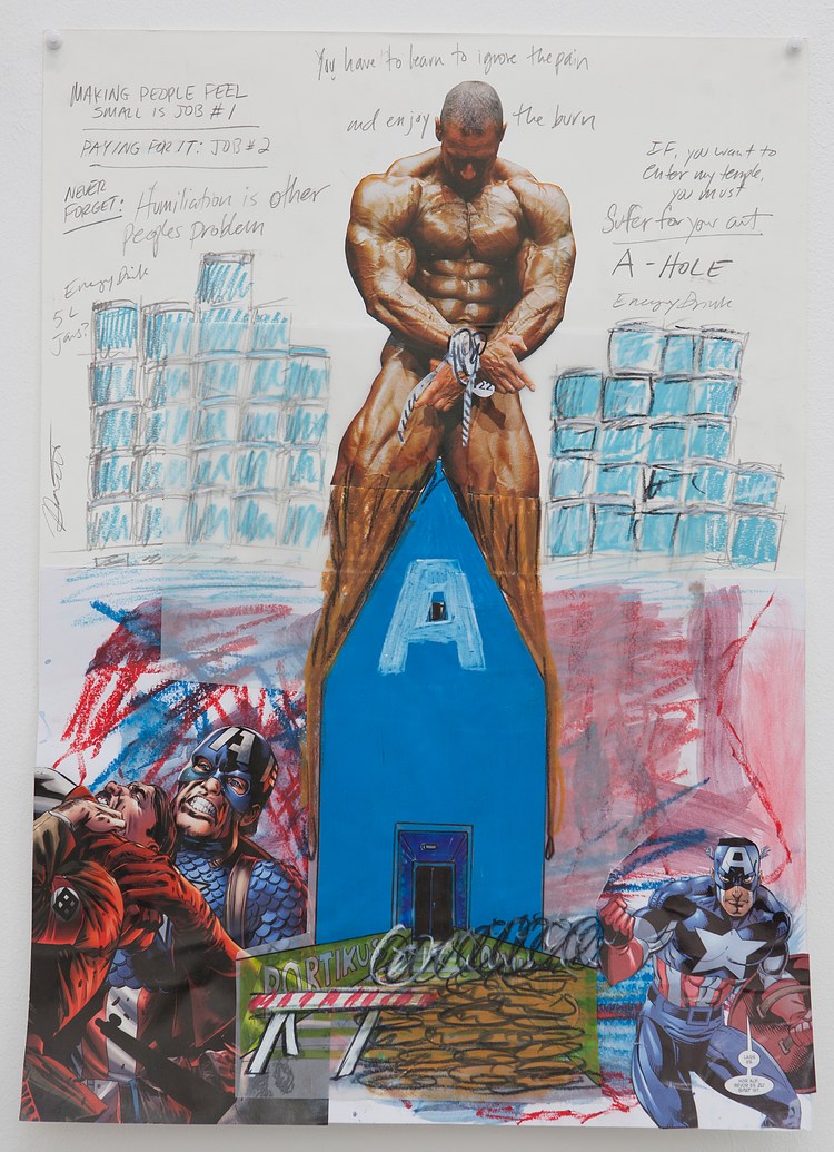 Mike Bouchet and Paul McCarthy at Galerie Parisa Kind, Frankfurt