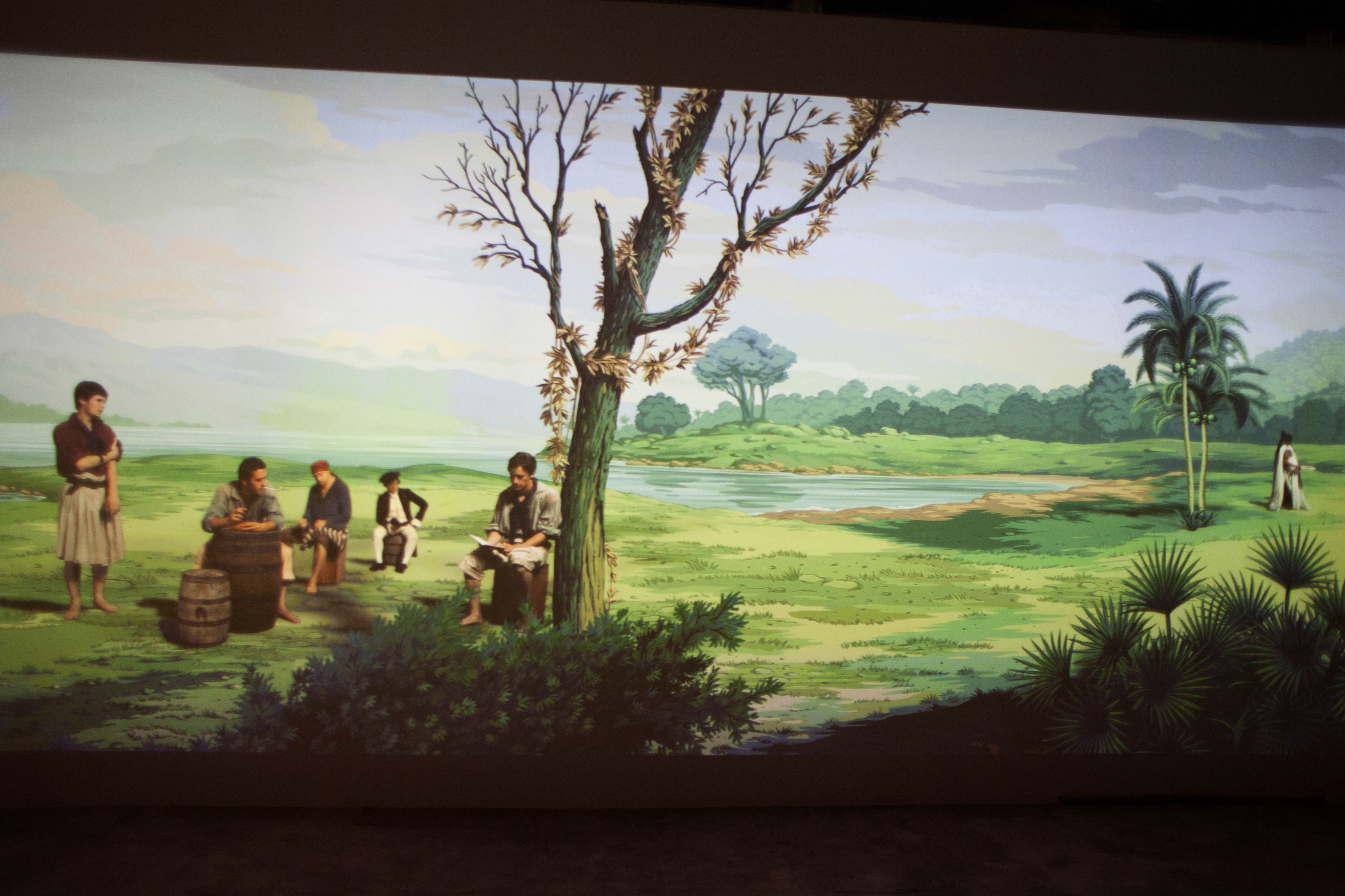 LISA REIHANA EMISSARIES ニュージーランド Lisa Reihana at Pavilion of New Zealand, Venice