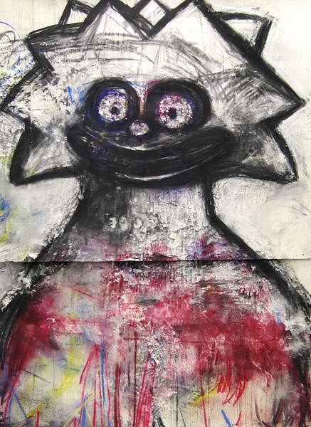 Joyce Pensato, Untitled at Petzel, photo 7