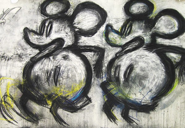 Joyce Pensato, Untitled at Petzel, photo 10