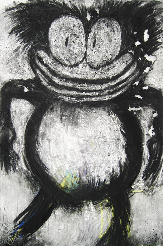 Joyce Pensato, Untitled at Petzel, photo 8