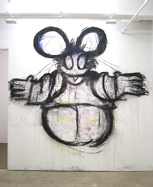 Joyce Pensato, Untitled at Petzel, photo 6
