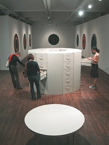 Jim Shaw, The Goodman Image File and Study at Swiss Institute, photo 2