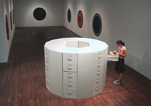 Jim Shaw, The Goodman Image File and Study at Swiss Institute, photo 6