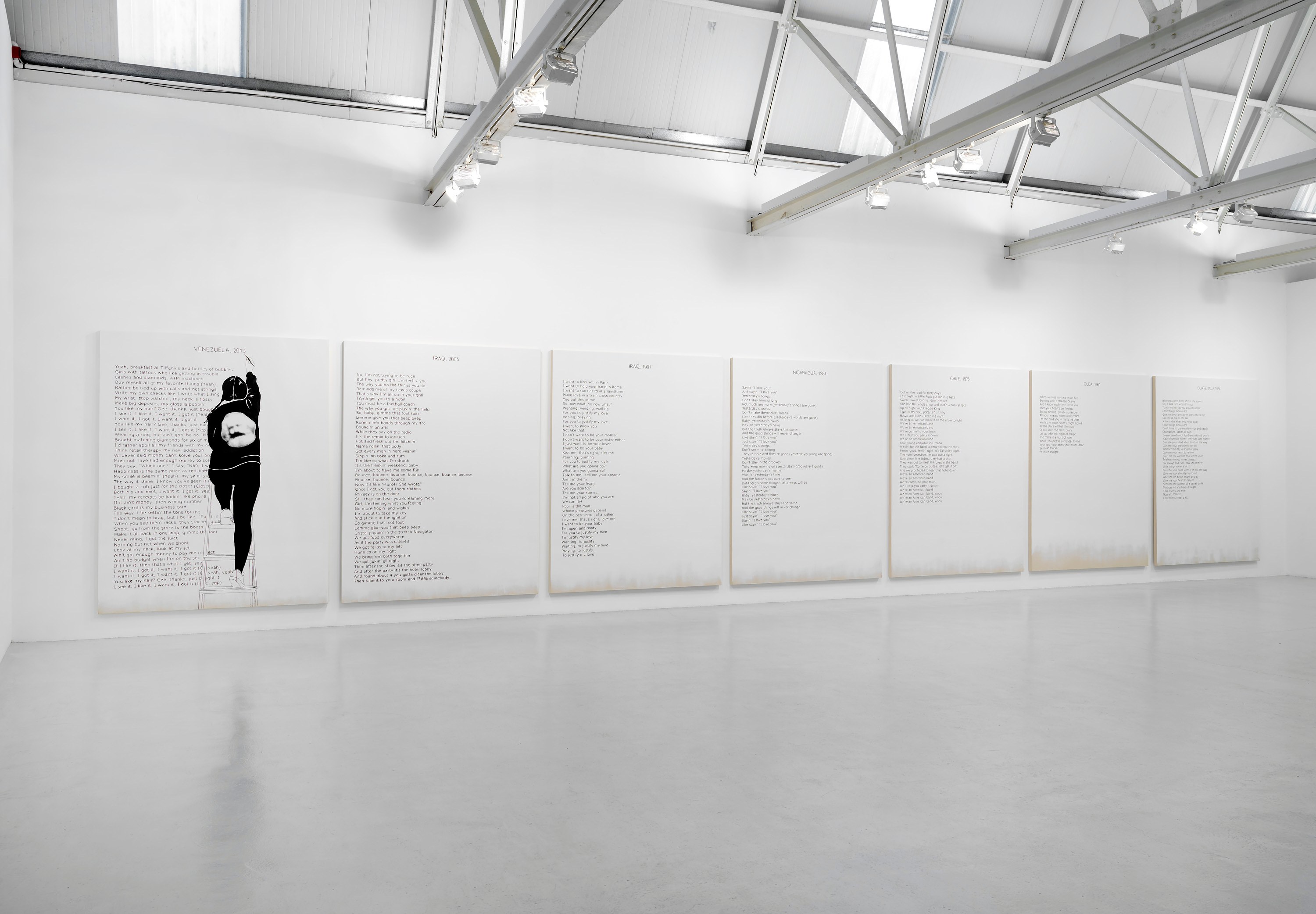 Frances Stark, US Greatest Hits Mixtape: Volume 2 at greengrassi & Corvi-Mora, London, photo 2