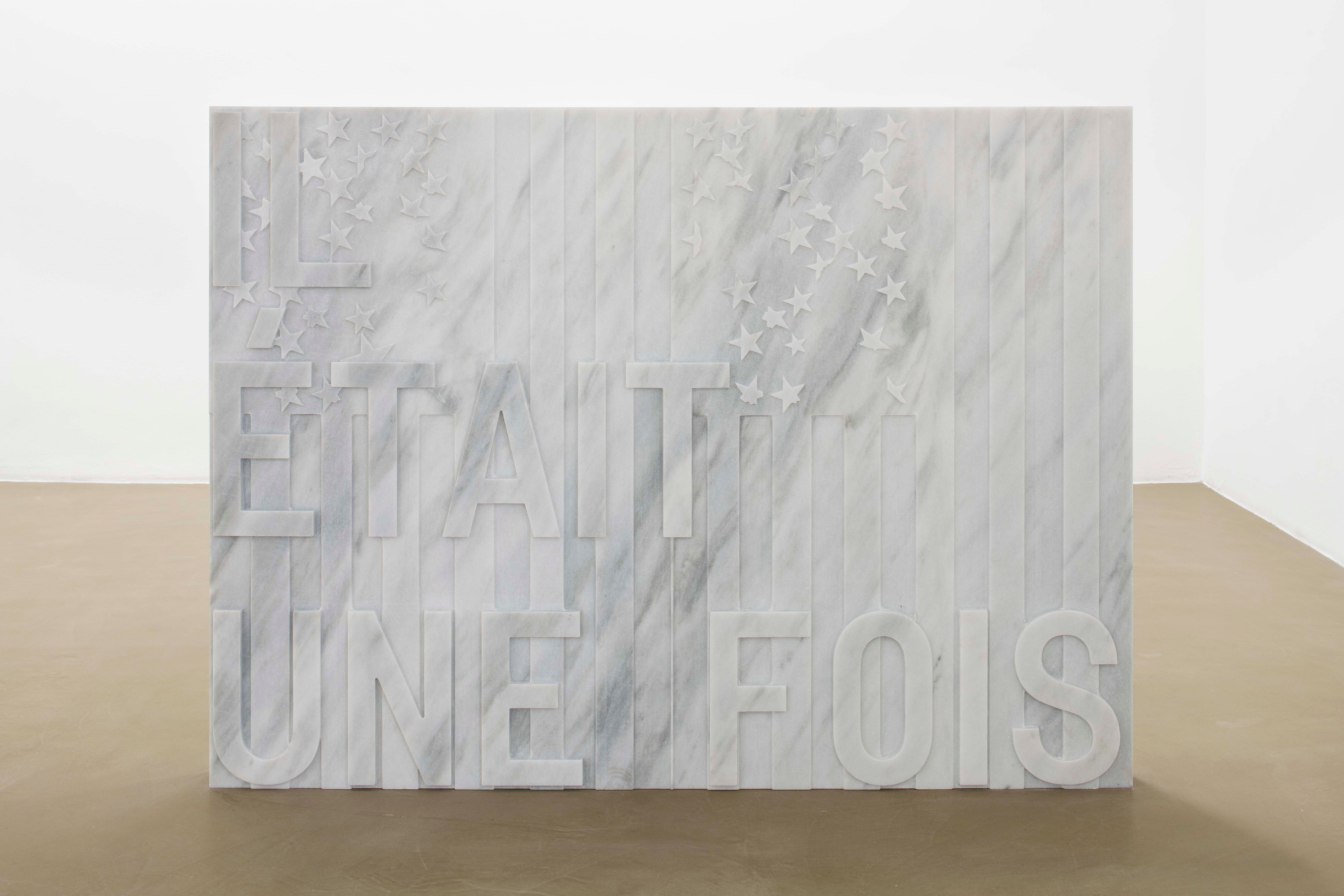 Rirkrit Tiravanija, untitled 2020 (once upon a time) (after jasper johns) at Galerie Chantal Crousel, photo 11