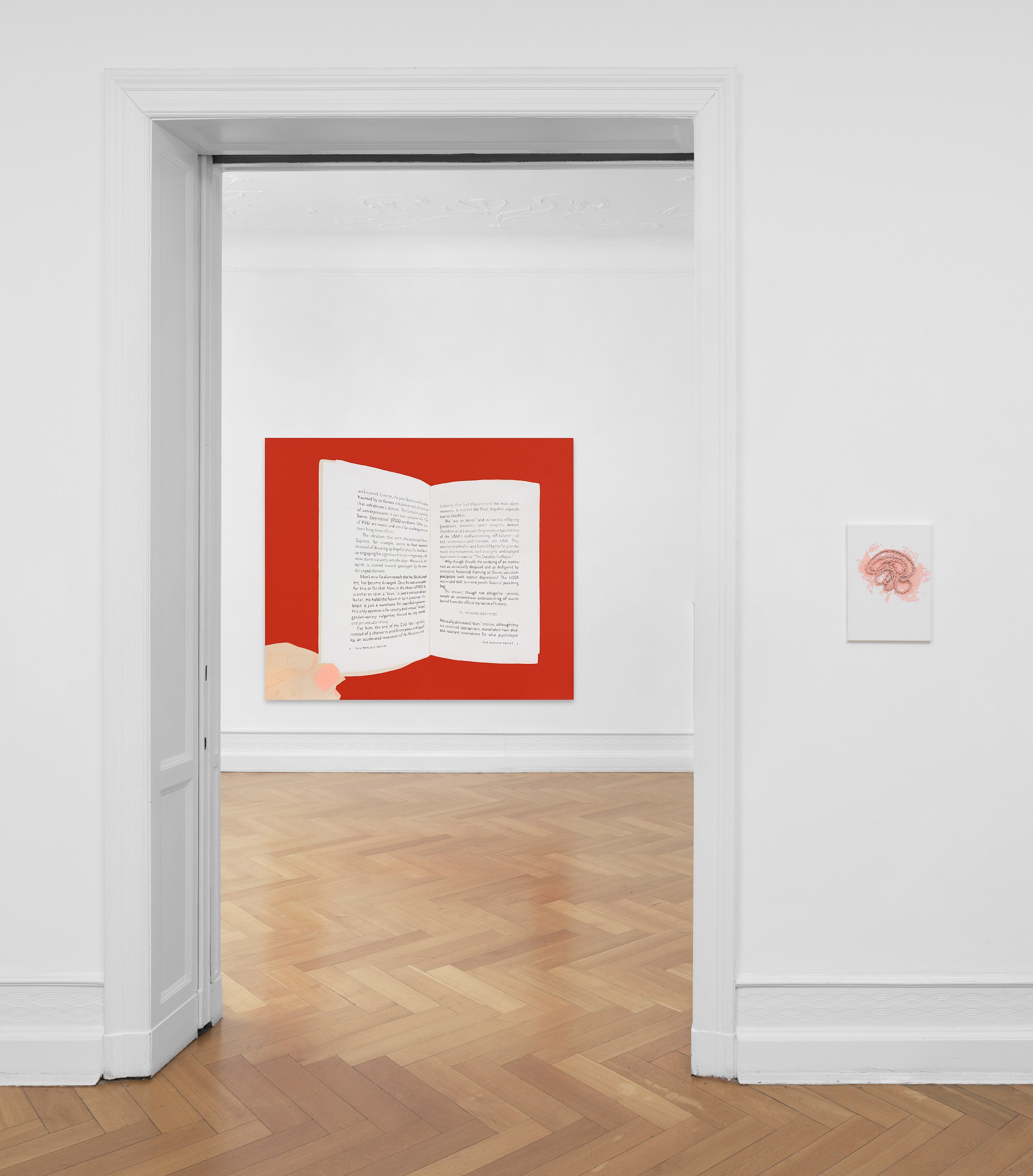 Frances Stark, lonely and abandoned on the market place at Galerie Buchholz, Berlin, photo 14