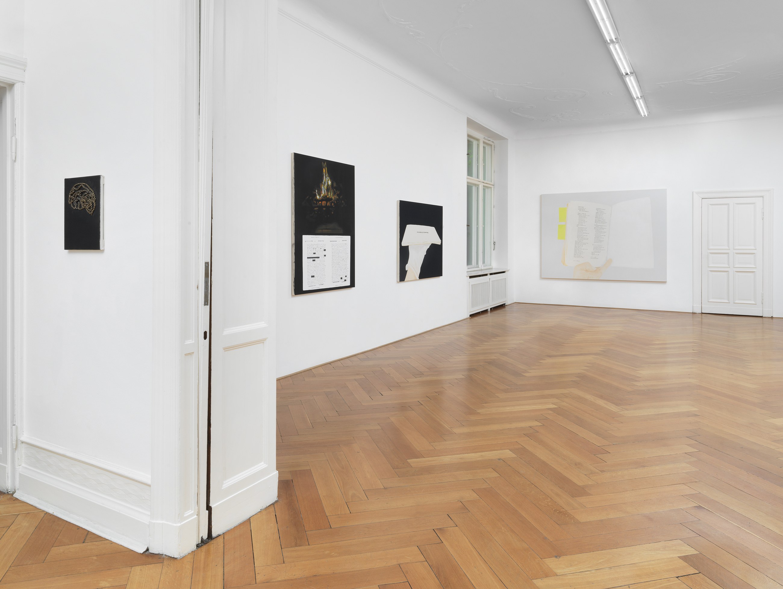 Frances Stark, lonely and abandoned on the market place at Galerie Buchholz, Berlin, photo 18
