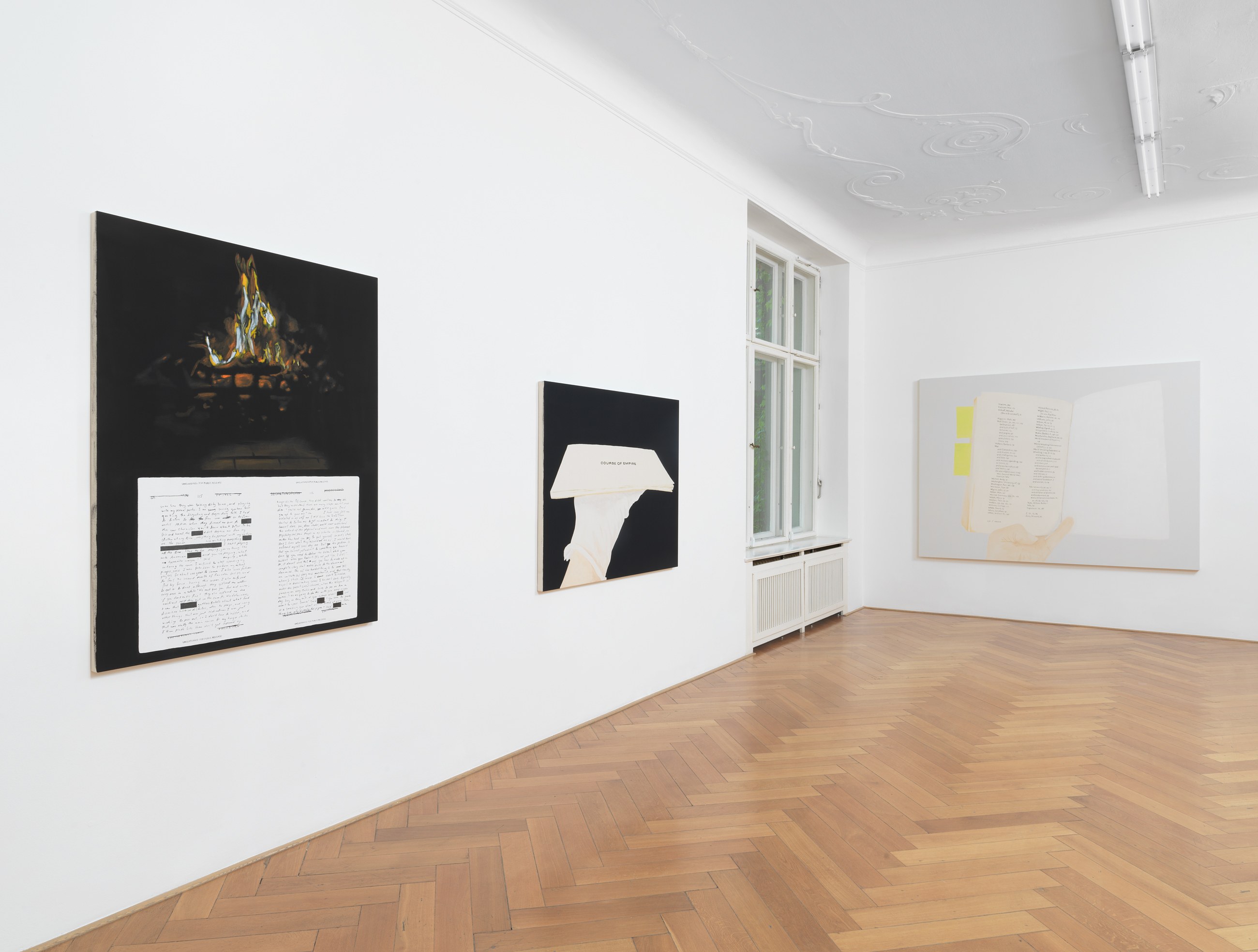 Frances Stark, lonely and abandoned on the market place at Galerie Buchholz, Berlin, photo 19