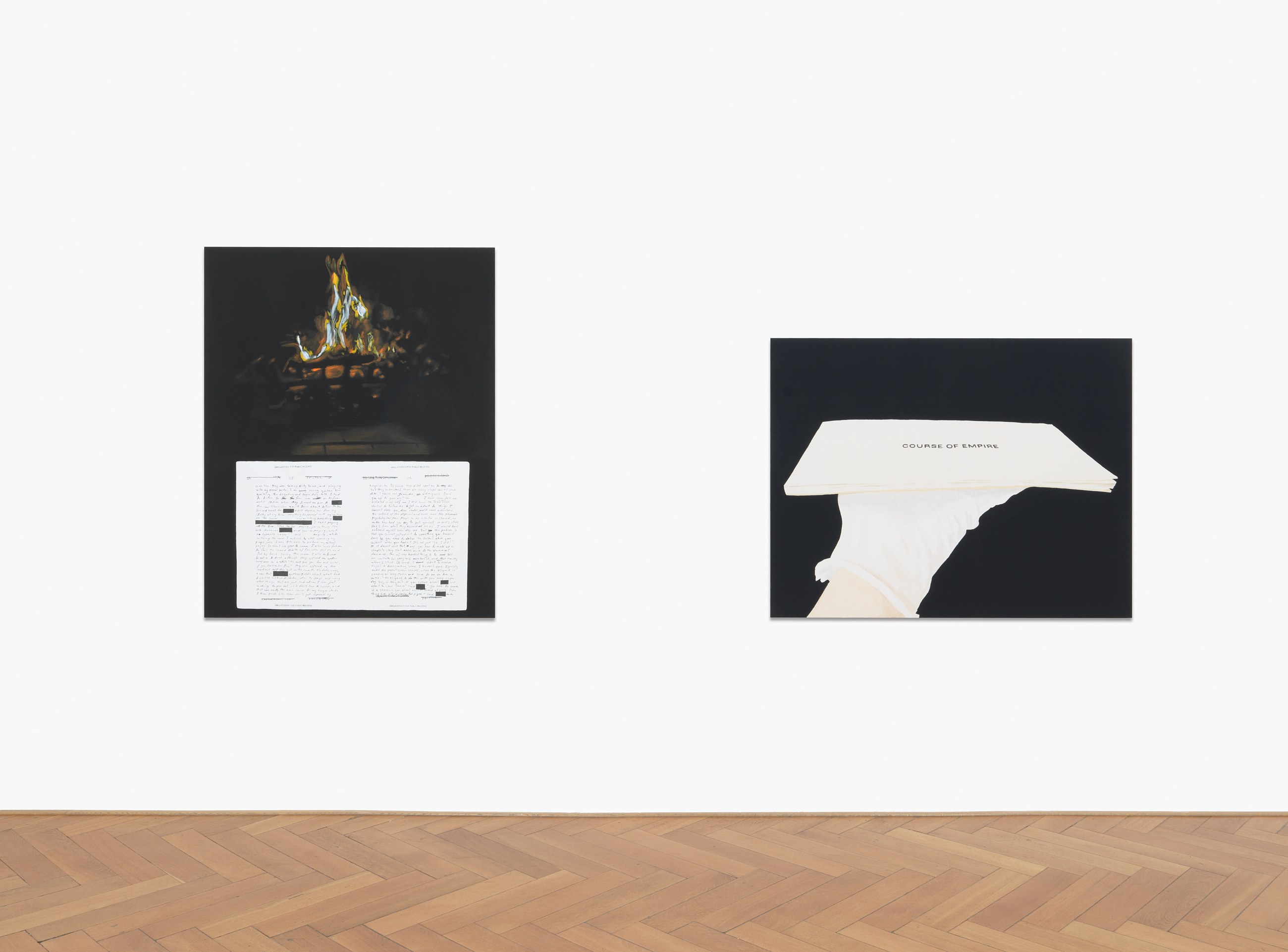 Frances Stark, lonely and abandoned on the market place at Galerie Buchholz, Berlin, photo 20