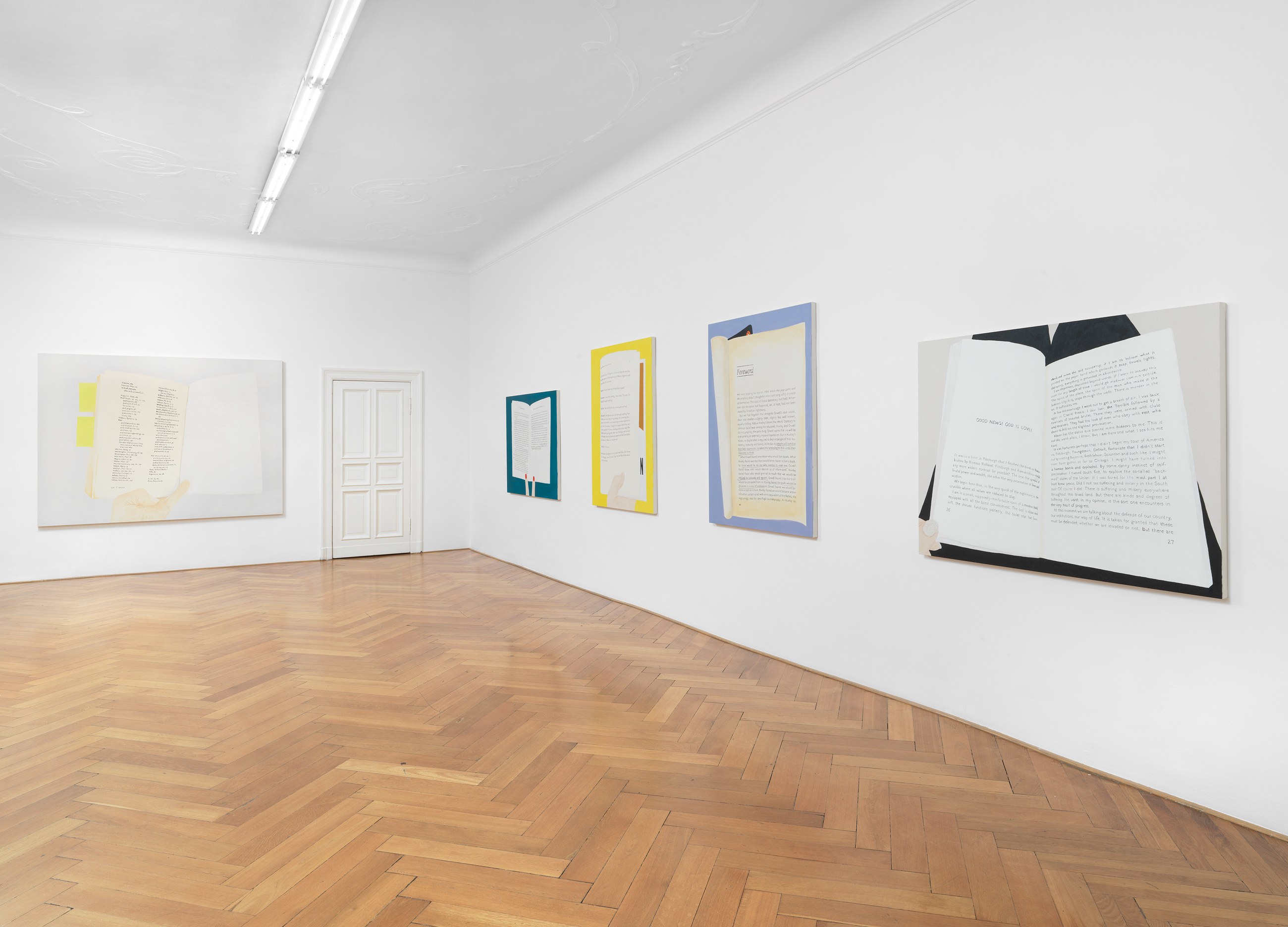 Frances Stark, lonely and abandoned on the market place at Galerie Buchholz, Berlin, photo 23