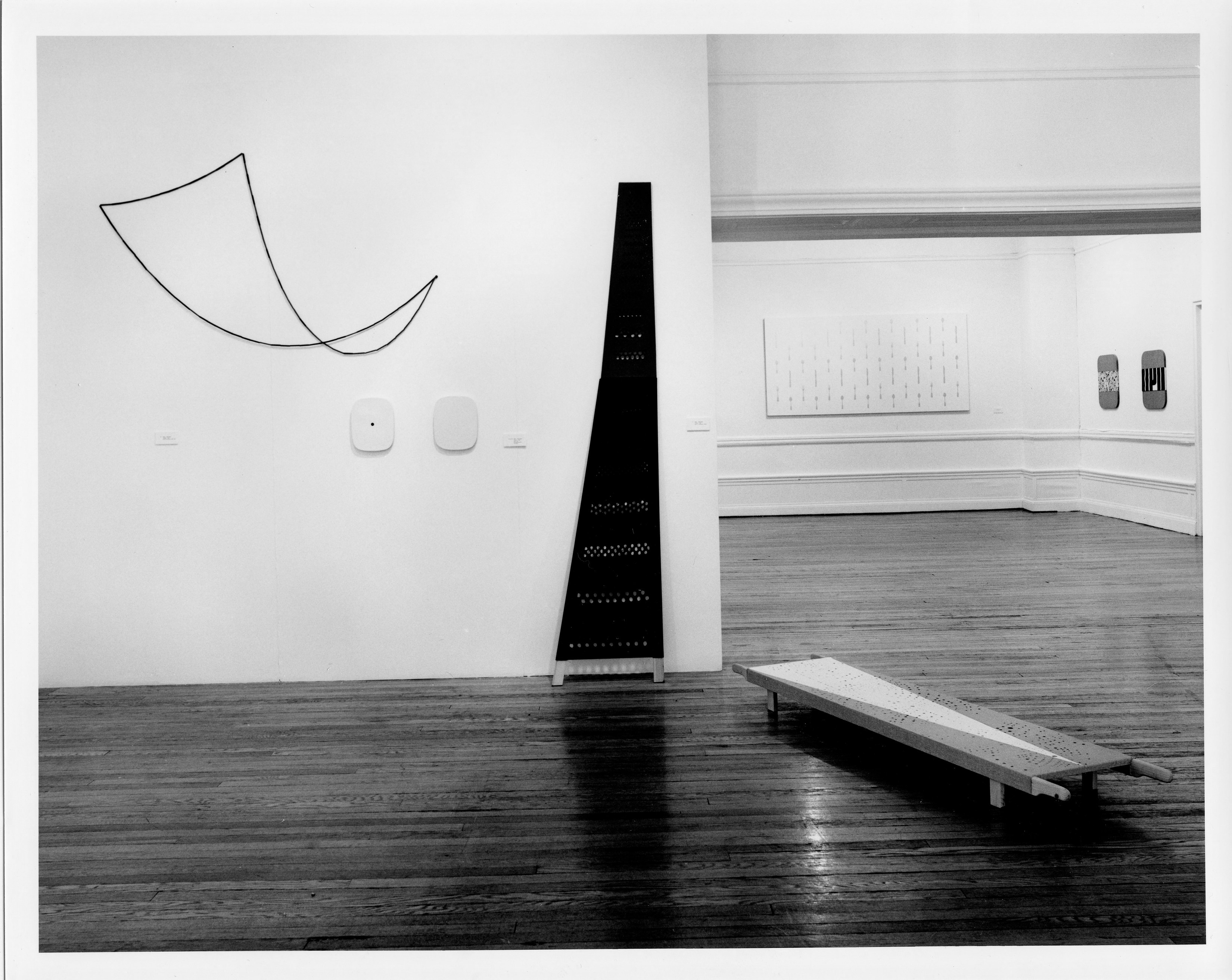 Ian Anüll, John Armleder, Olivier Mosset, Swiss Vision, Four Conceptualists at Swiss Institute, photo 4