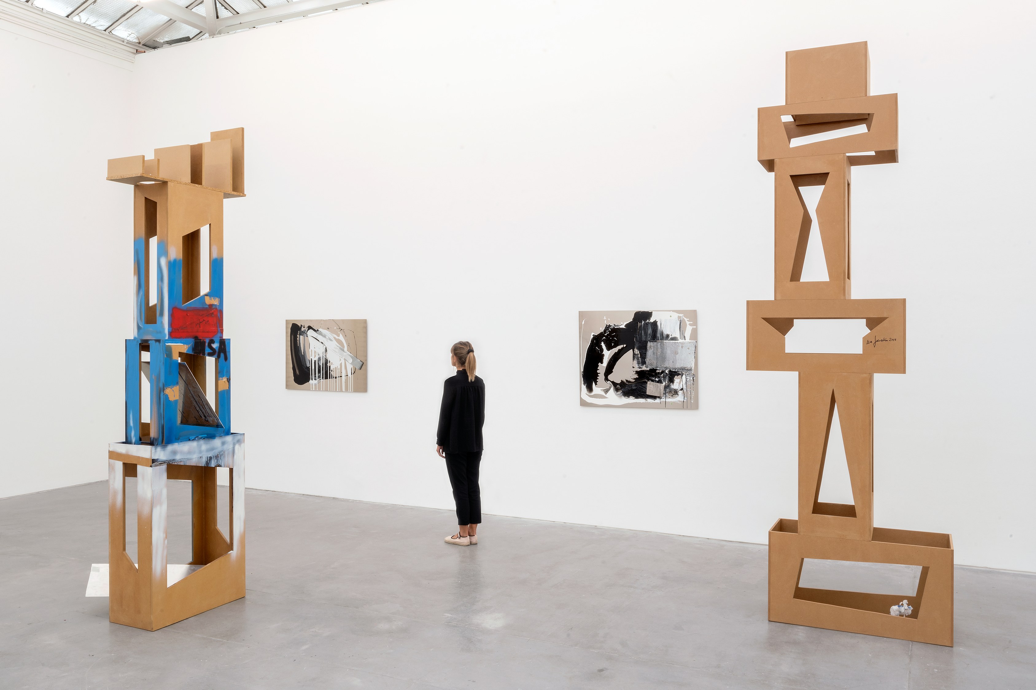 Isa Genzken, Paris New York 2020 at Josh Smith Studio, Brooklyn, photo 7
