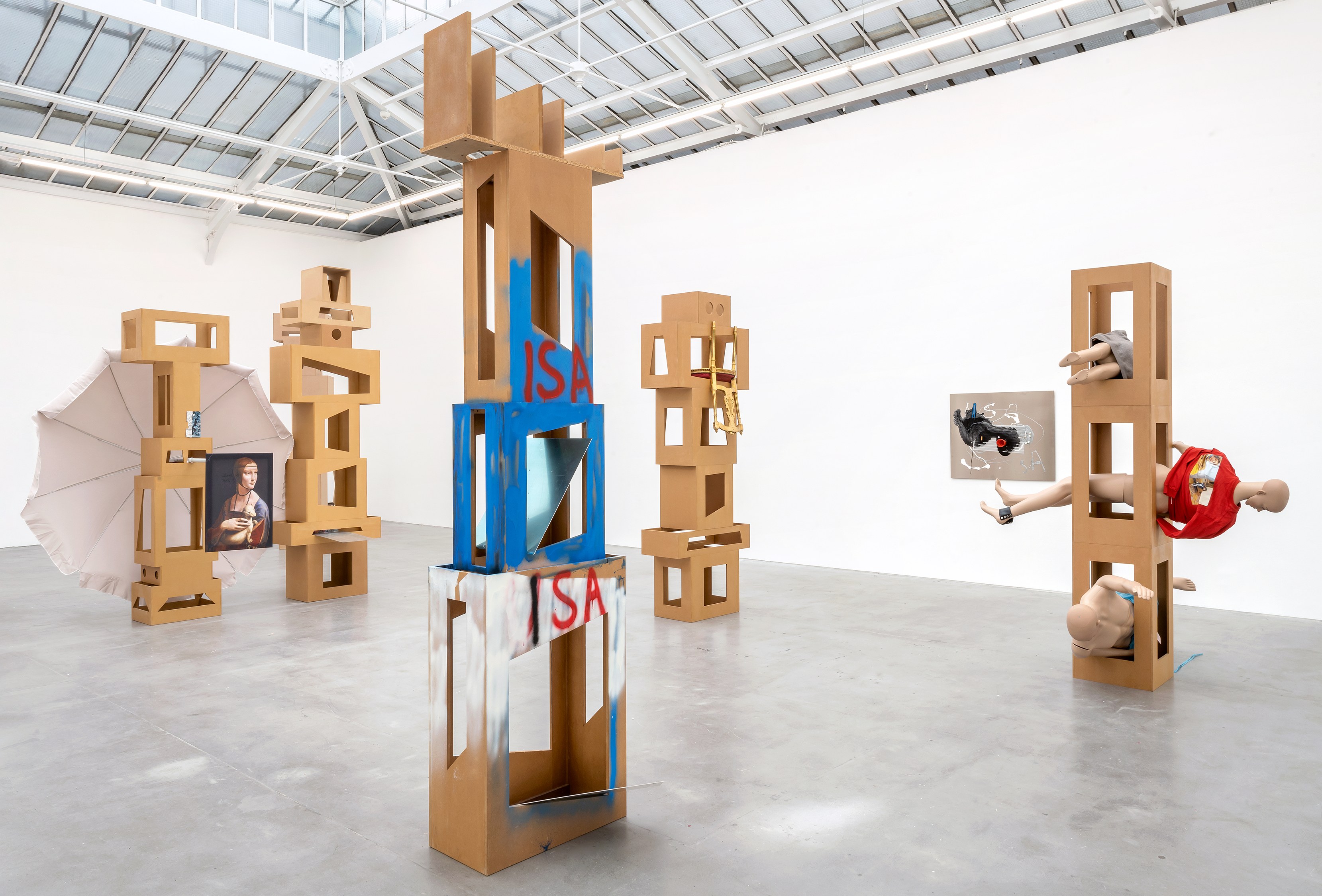 Isa Genzken, Paris New York 2020 at Josh Smith Studio, Brooklyn, photo 3