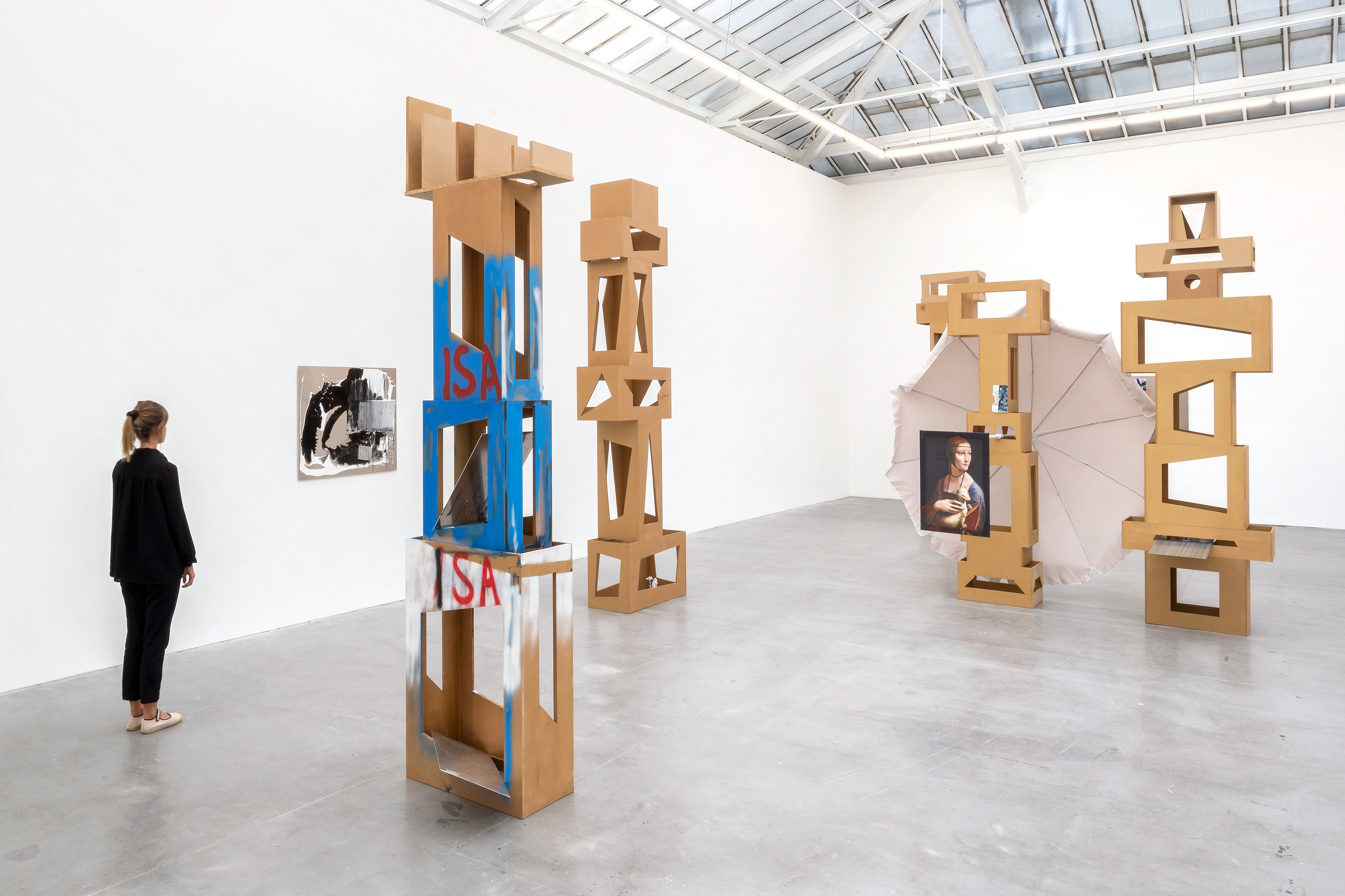 Isa Genzken, Paris New York 2020 at Josh Smith Studio, Brooklyn, photo 5