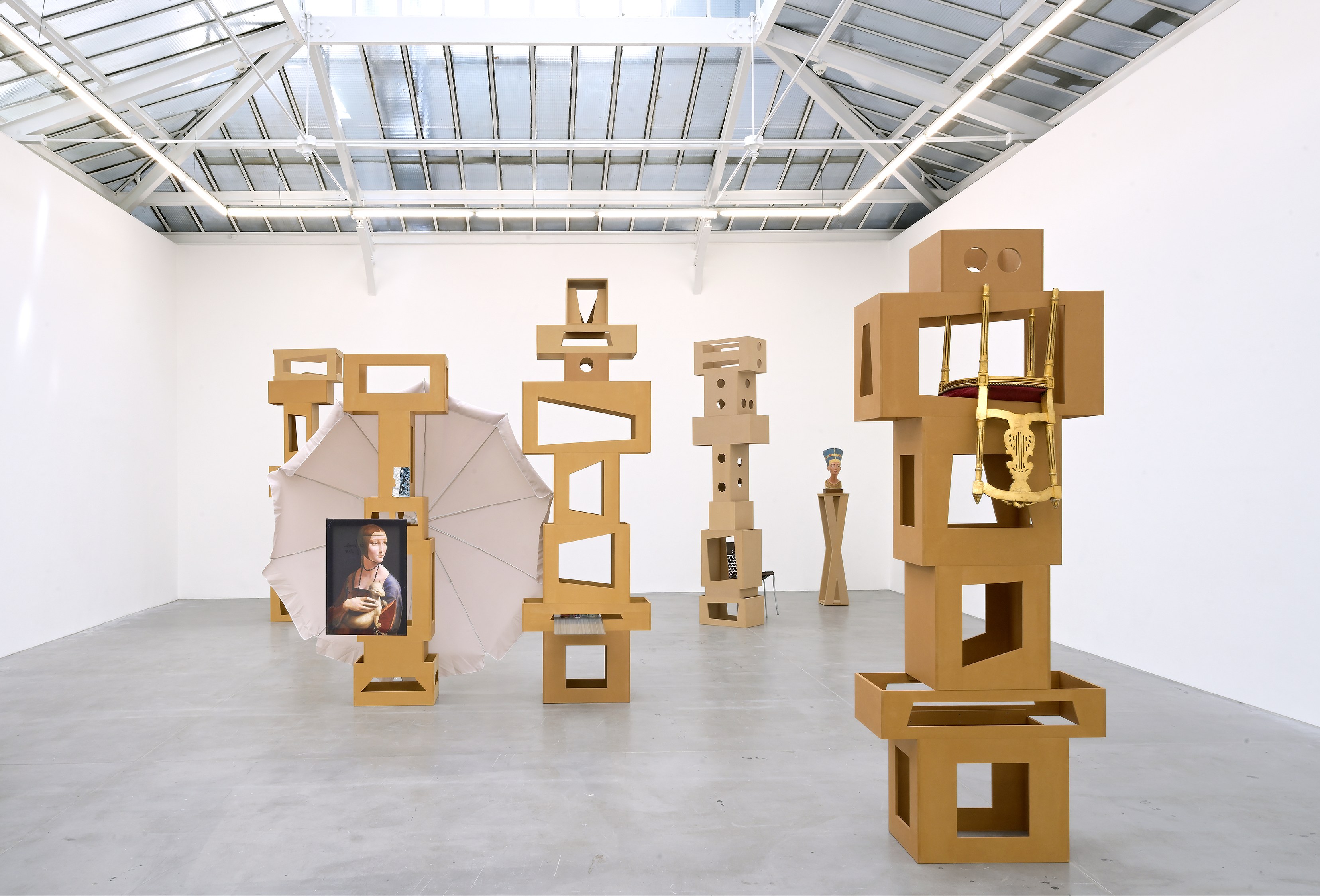 Isa Genzken, Paris New York 2020 at Josh Smith Studio, Brooklyn, photo 10