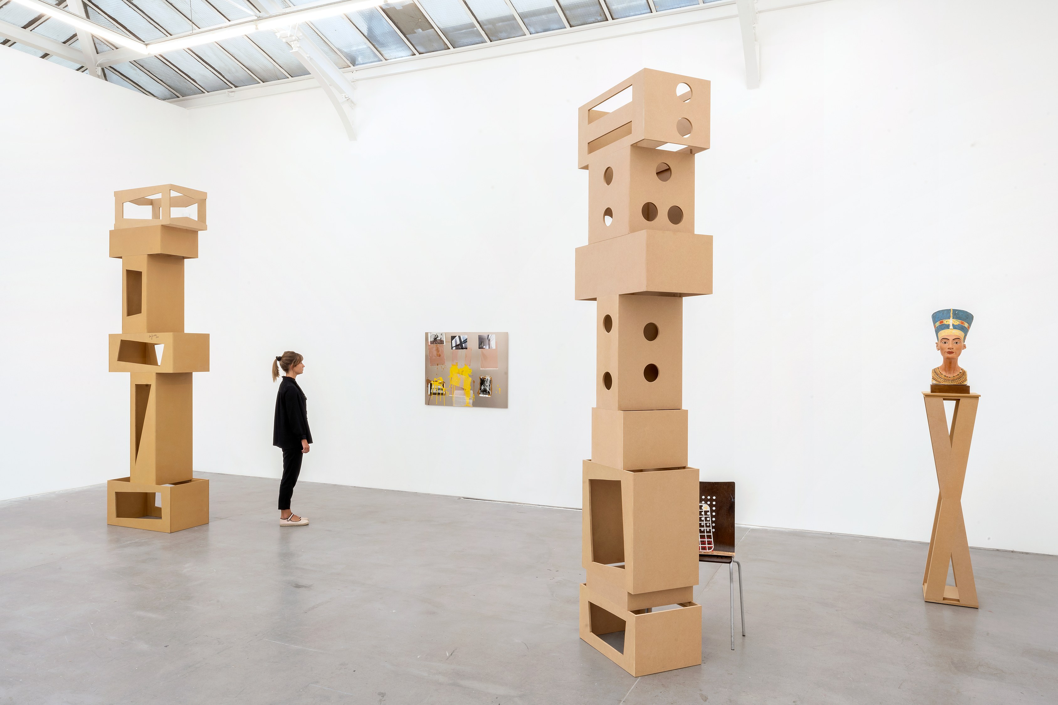 Isa Genzken, Paris New York 2020 at Josh Smith Studio, Brooklyn, photo 12