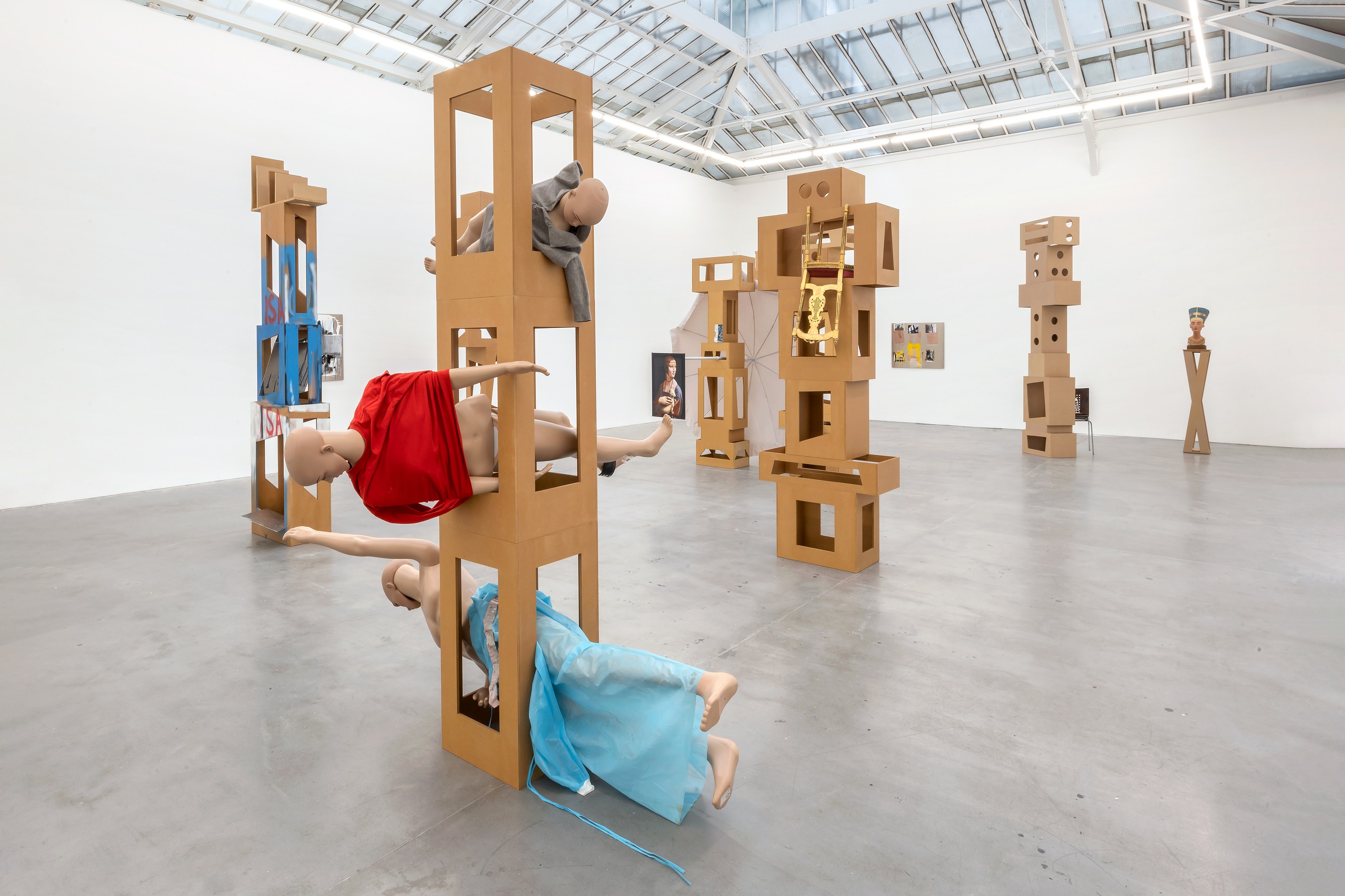 Isa Genzken, Paris New York 2020 at Josh Smith Studio, Brooklyn, photo 16