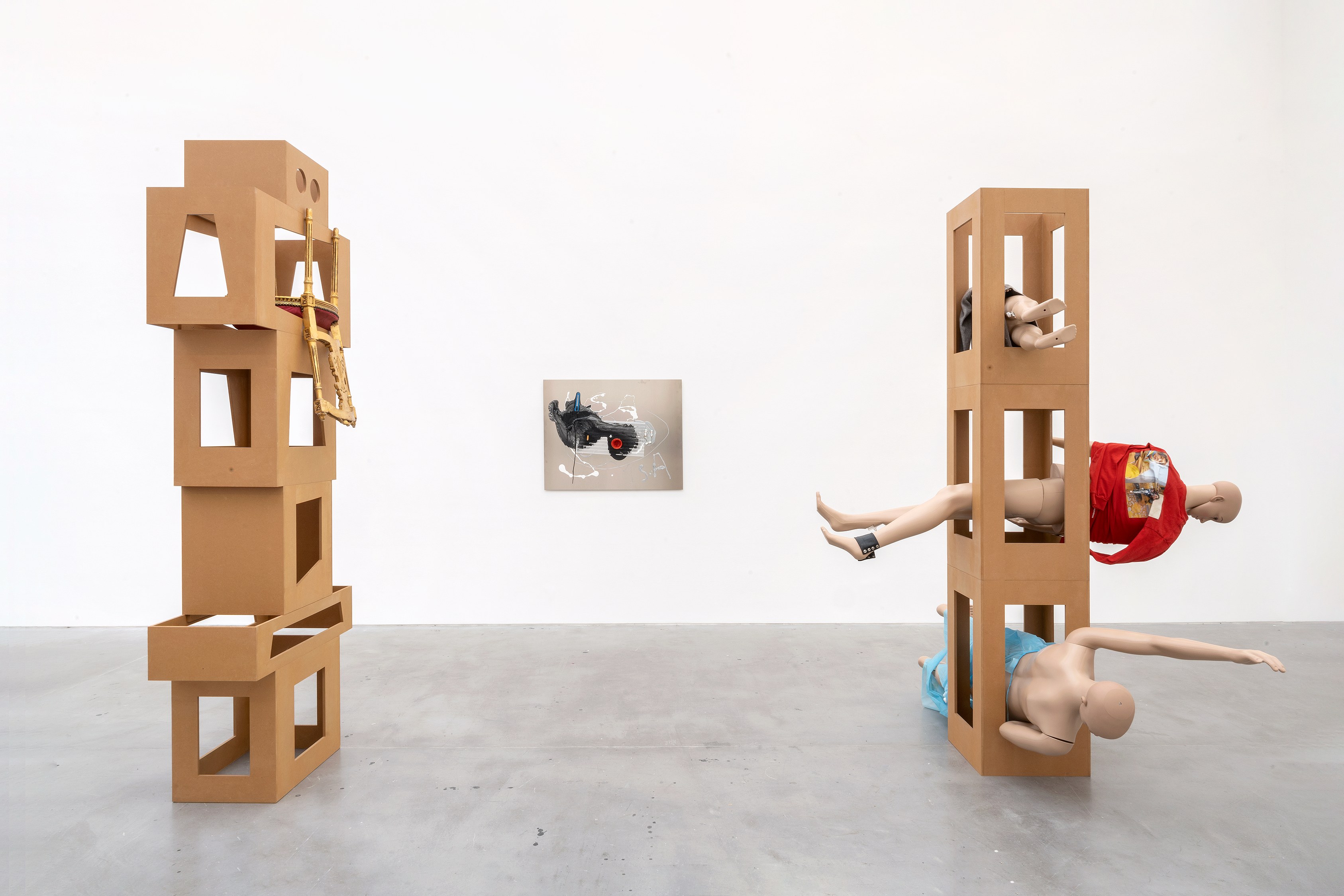 Isa Genzken, Paris New York 2020 at Josh Smith Studio, Brooklyn, photo 17
