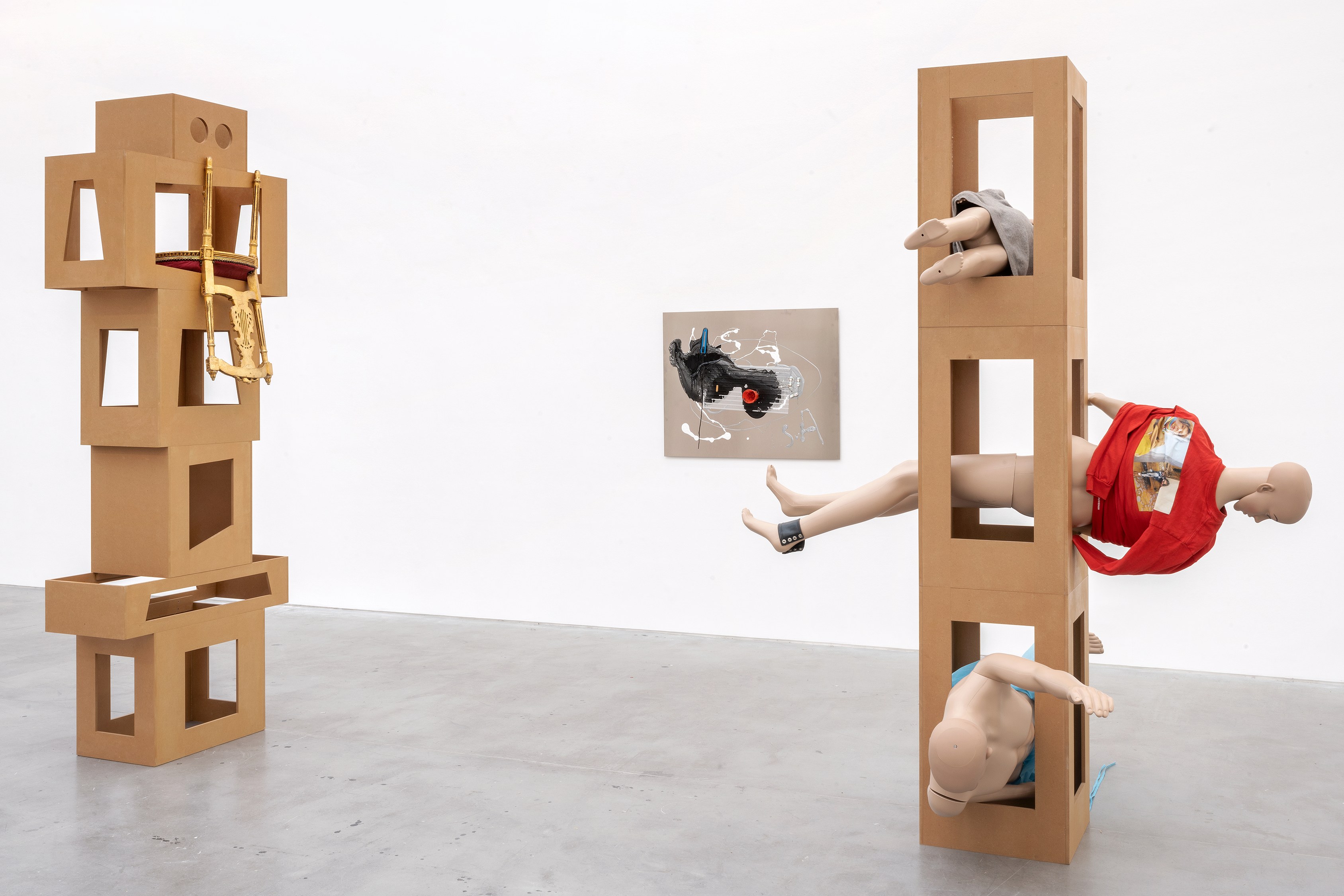 Isa Genzken, Paris New York 2020 at Josh Smith Studio, Brooklyn, photo 18