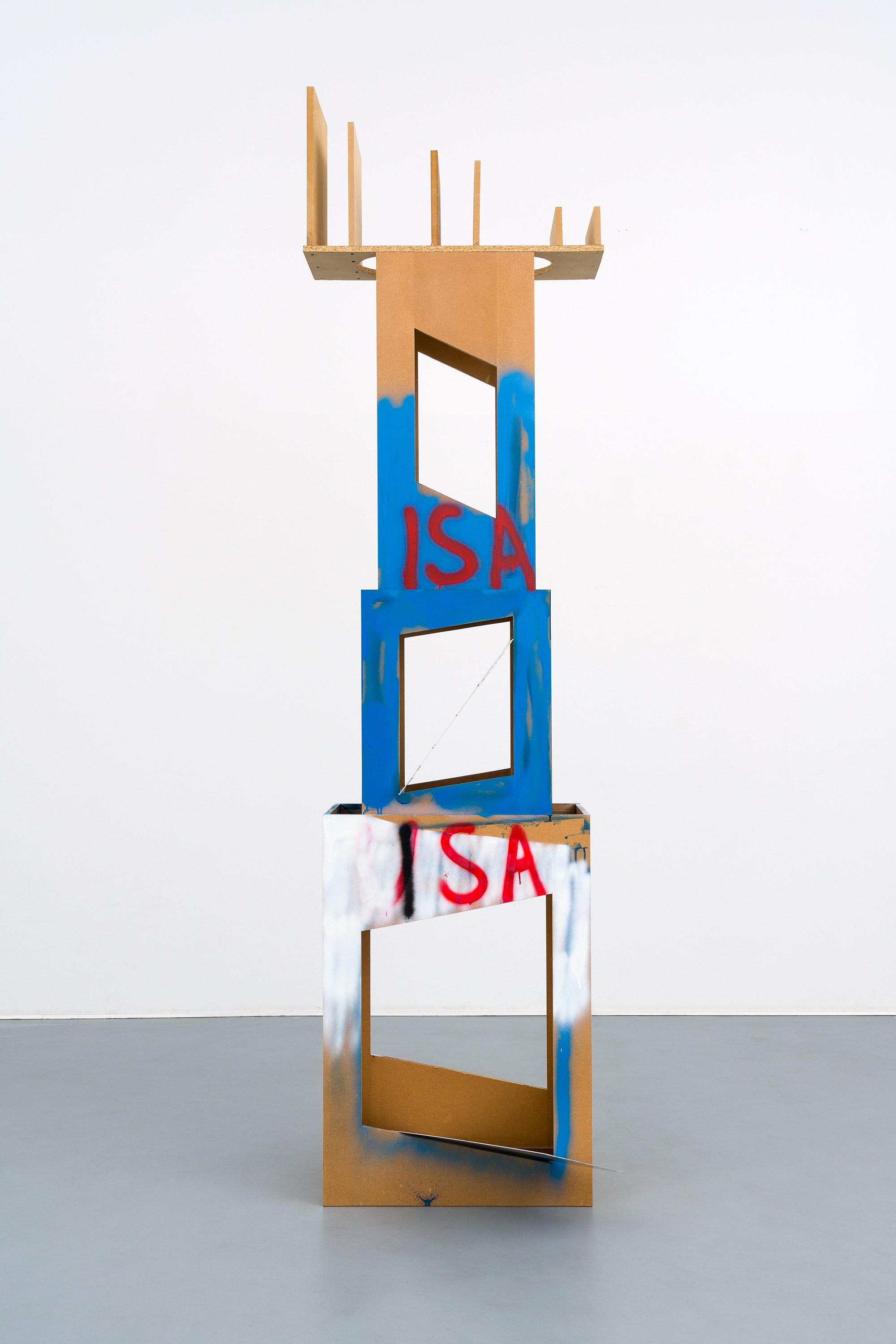 Isa Genzken, Paris New York 2020 at Josh Smith Studio, Brooklyn, photo 28