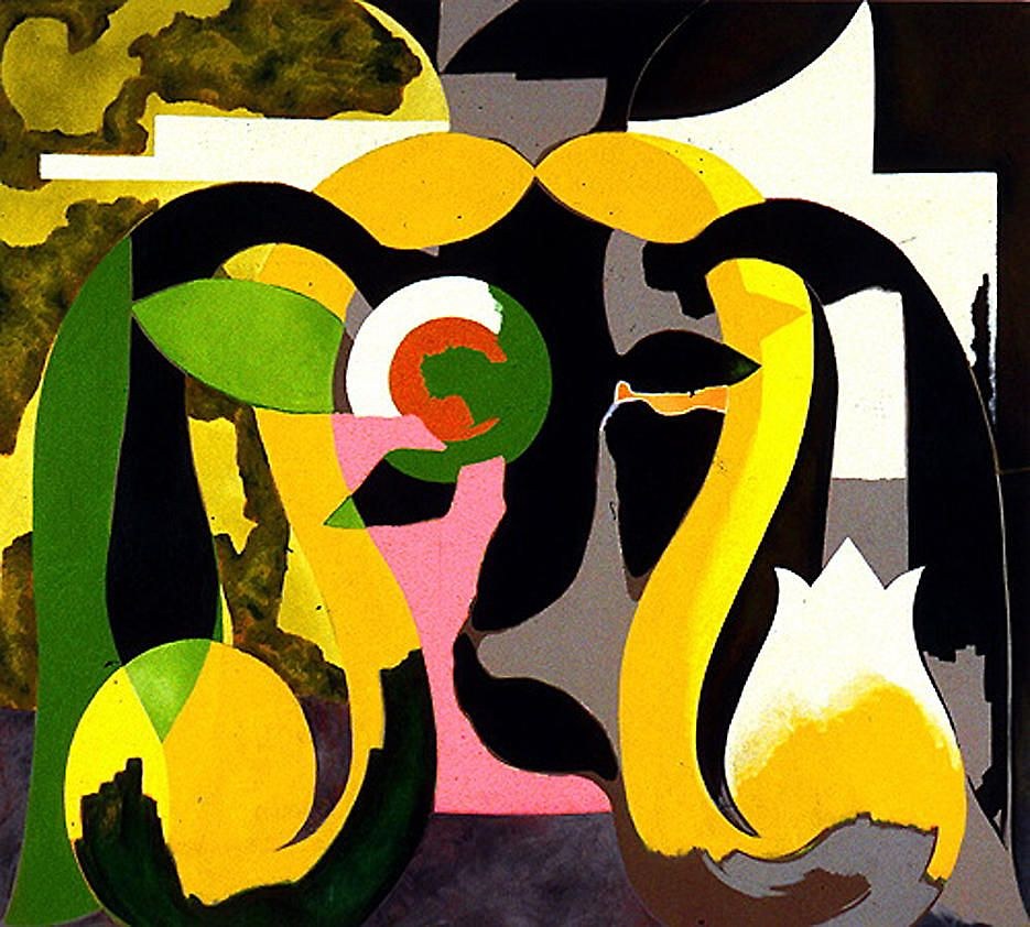 Charline von Heyl, Untitled at Petzel, photo 5