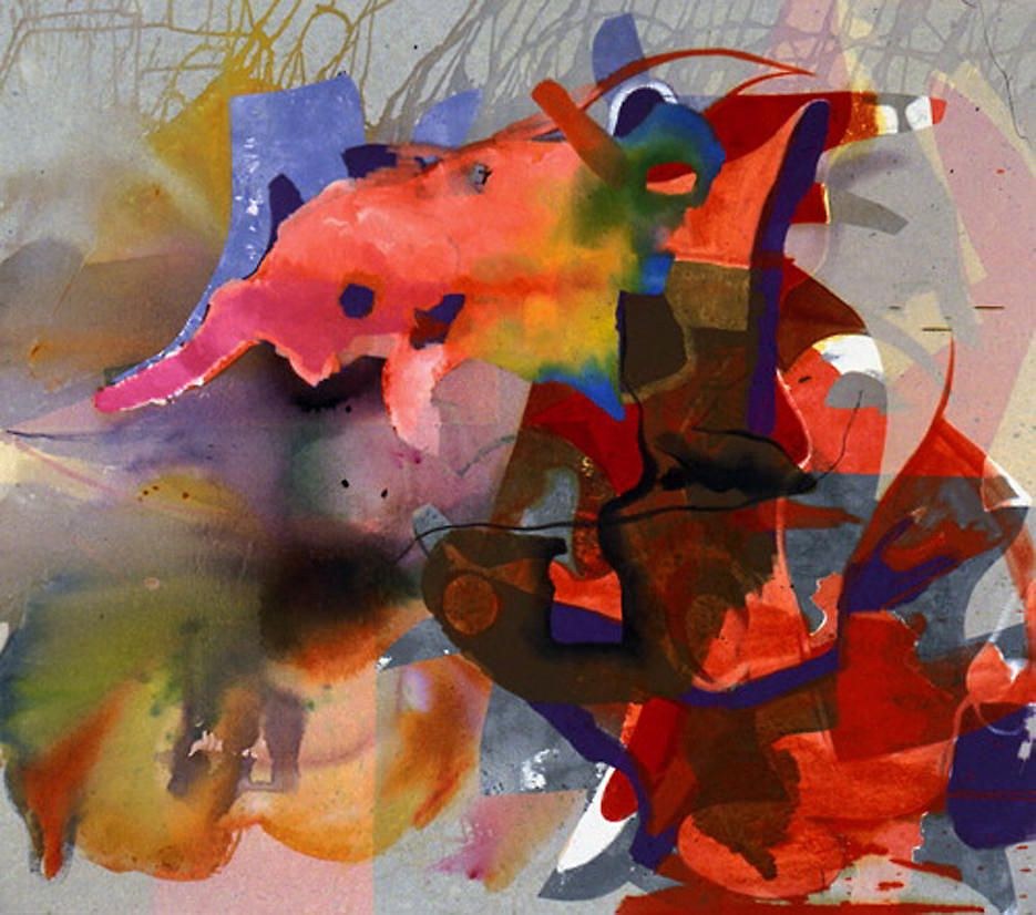 Charline von Heyl, Untitled at Petzel, photo 4