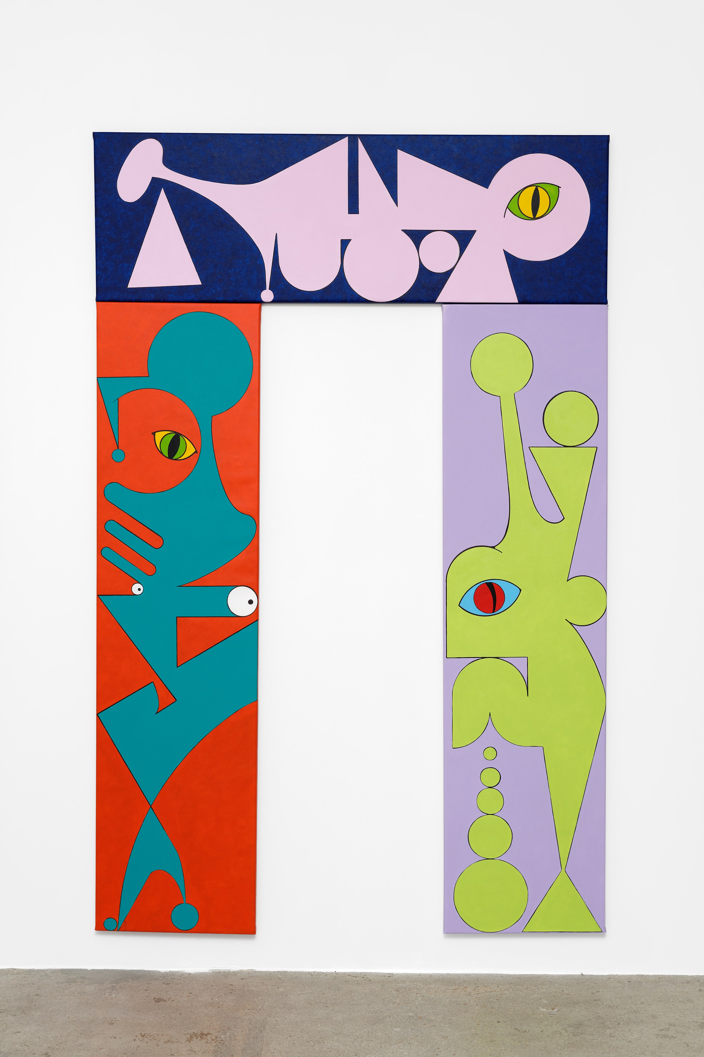 Ad Minoliti, Playboard at Tragic Venus, CELESTE | data center Marilyn, Champs-sur-Marne, photo 9