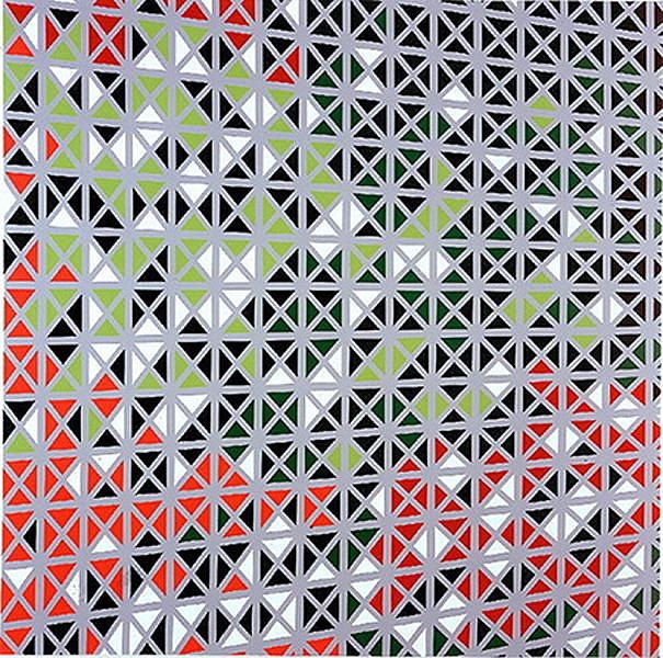 Sarah Morris, Untitled at Petzel, photo 8