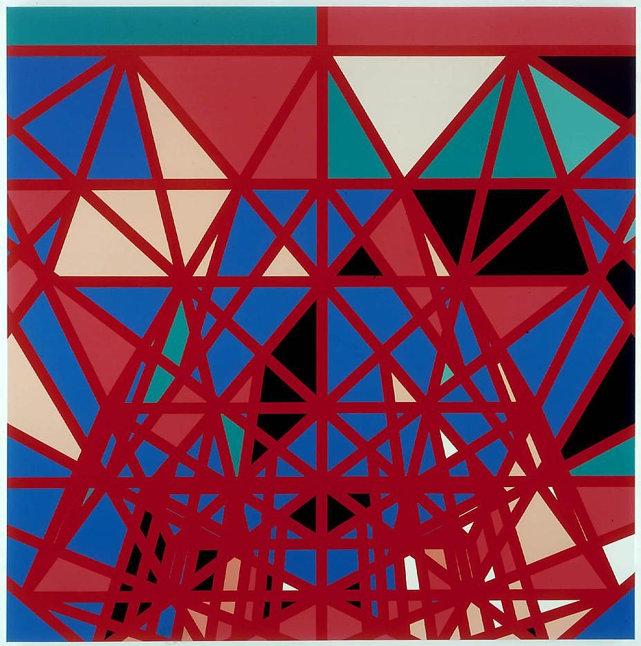 Sarah Morris, Crystal at Petzel, photo 6