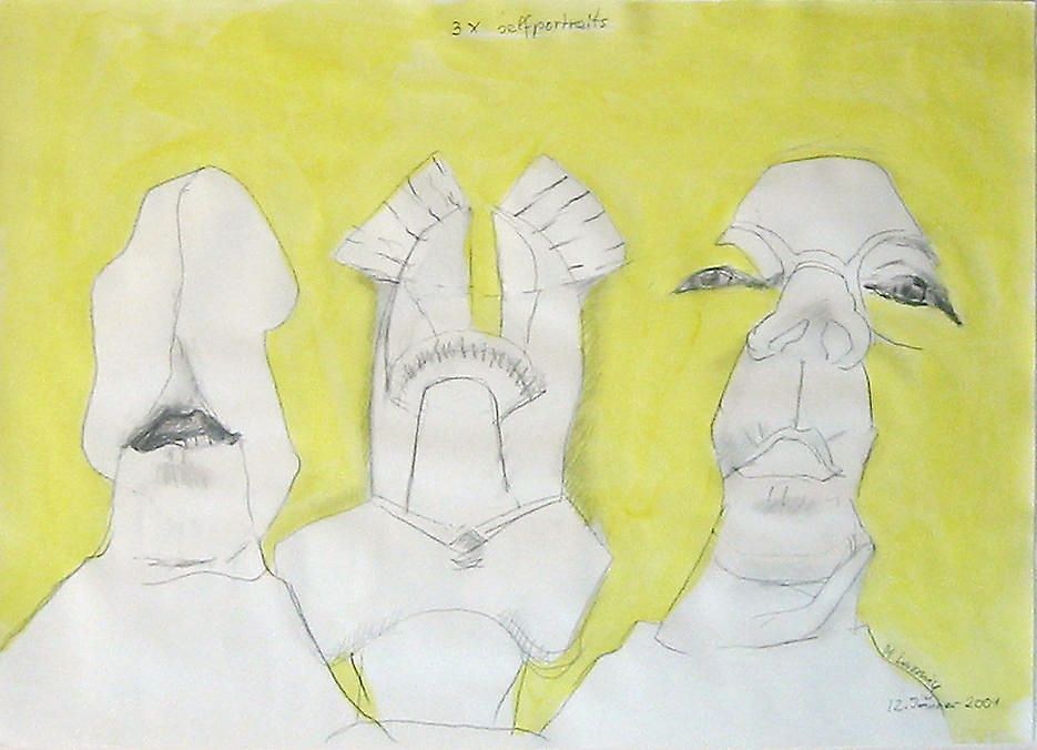 Maria Lassnig, Untitled at Petzel, photo 17