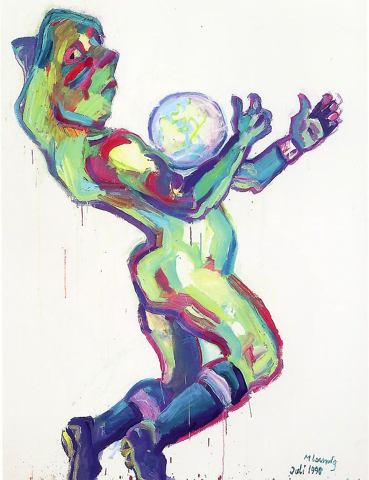 Maria Lassnig, Untitled at Petzel, photo 9