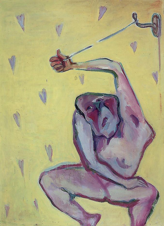 Maria Lassnig, Untitled at Petzel, photo 11