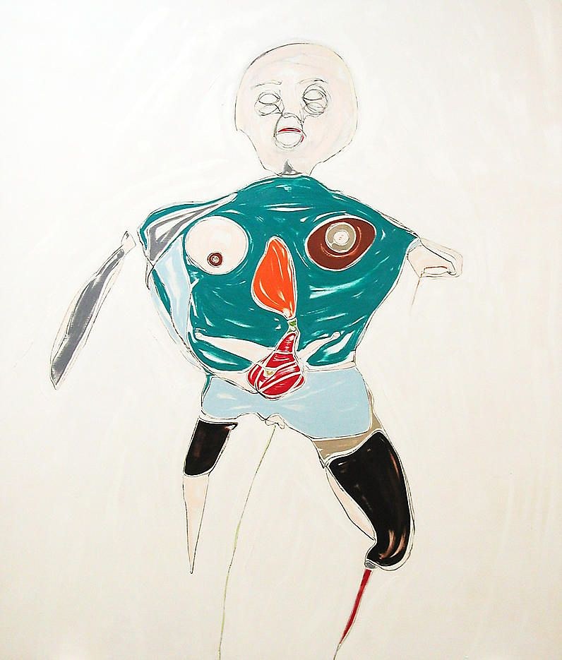 Nicola Tyson, Untitled at Petzel, photo 2